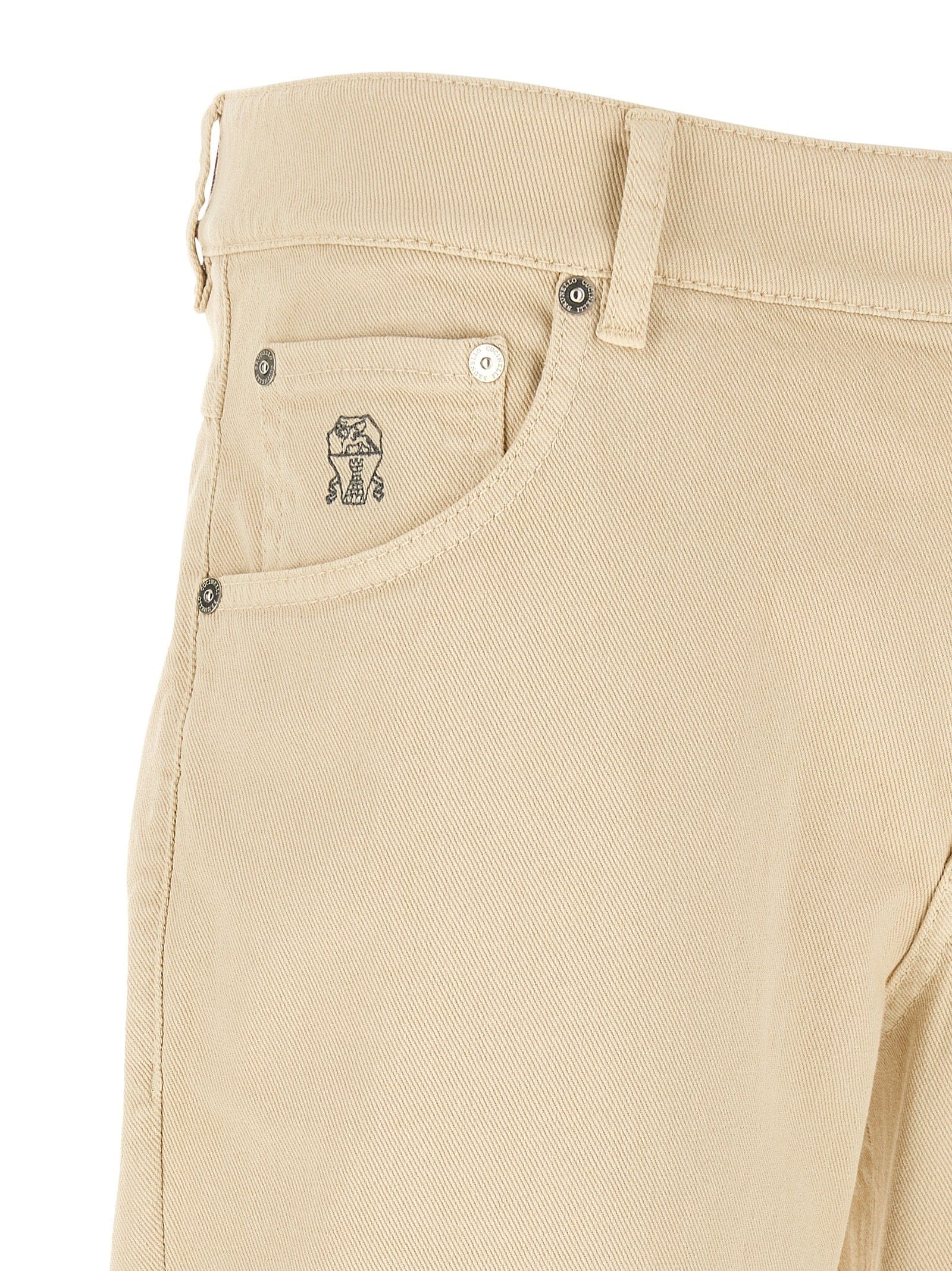 Brunello Cucinelli Cotton Straight - Leg Men's Jeans