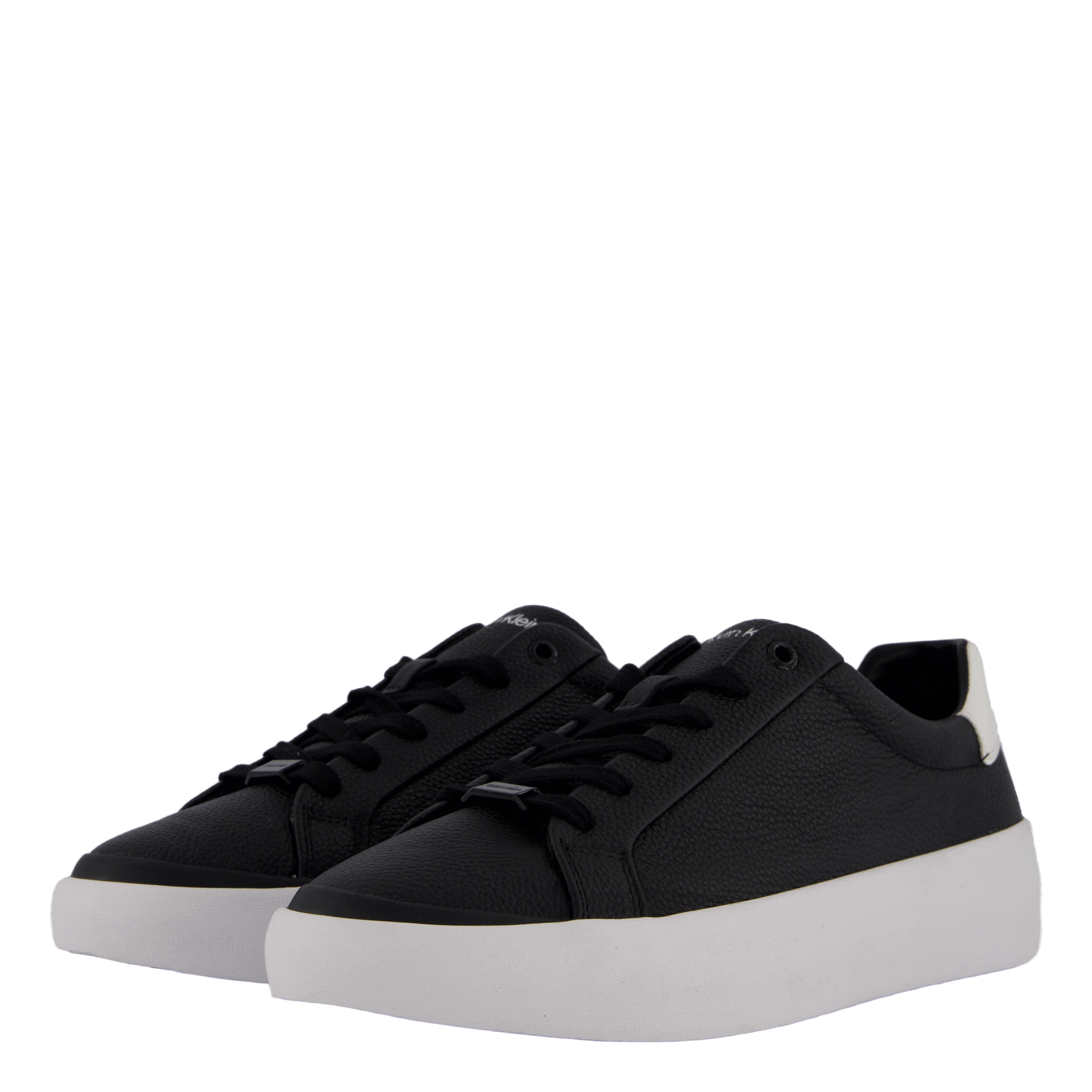 Calvin Klein Vulc Lace Up Lth Black / White