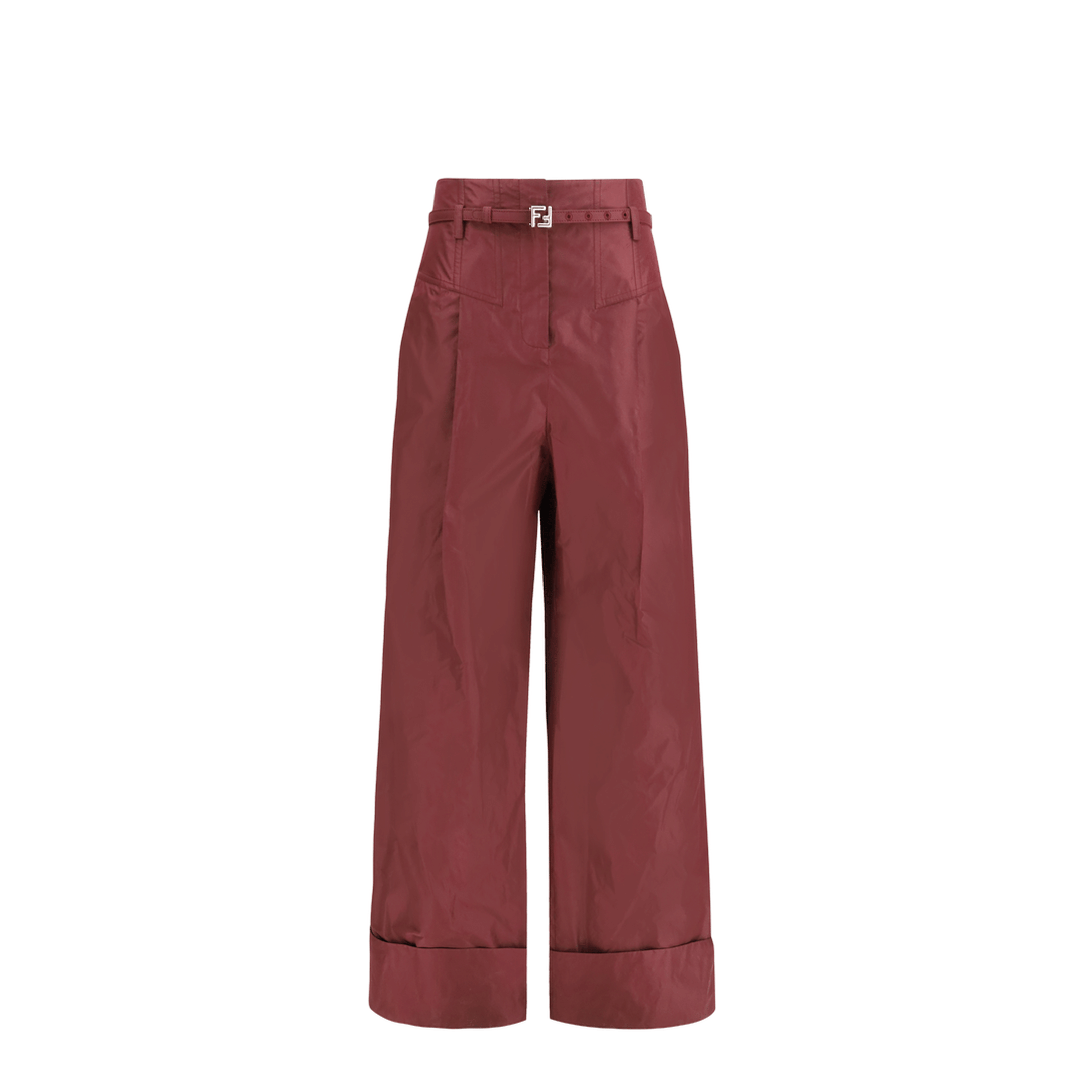 Fendi Taffeta Silk Pants