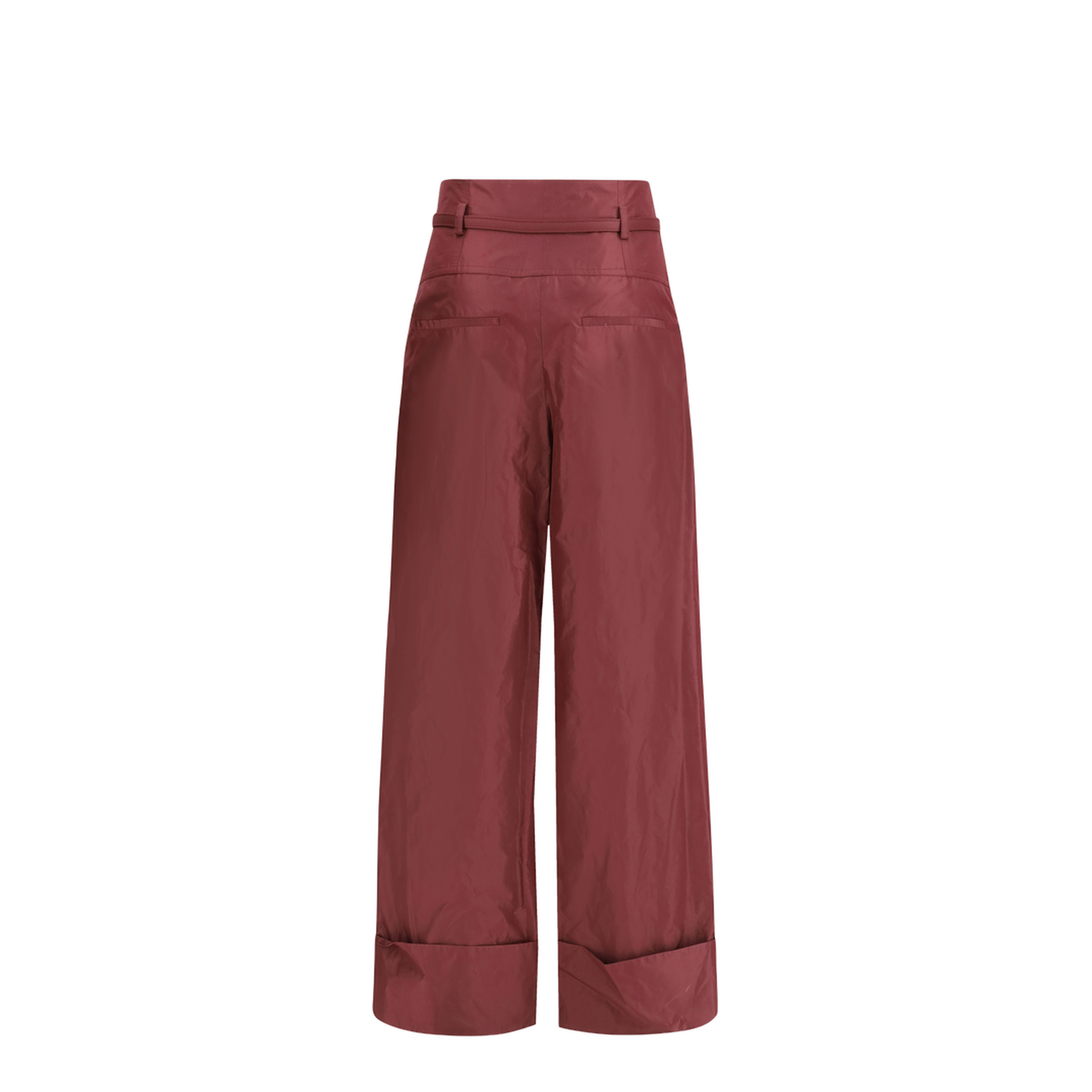 Fendi Taffeta Silk Pants