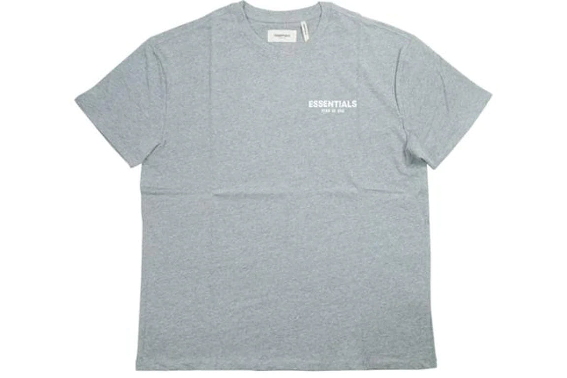 Fear of God Essentials Essentials Boxy Logo T-Shirt Grey SS18
