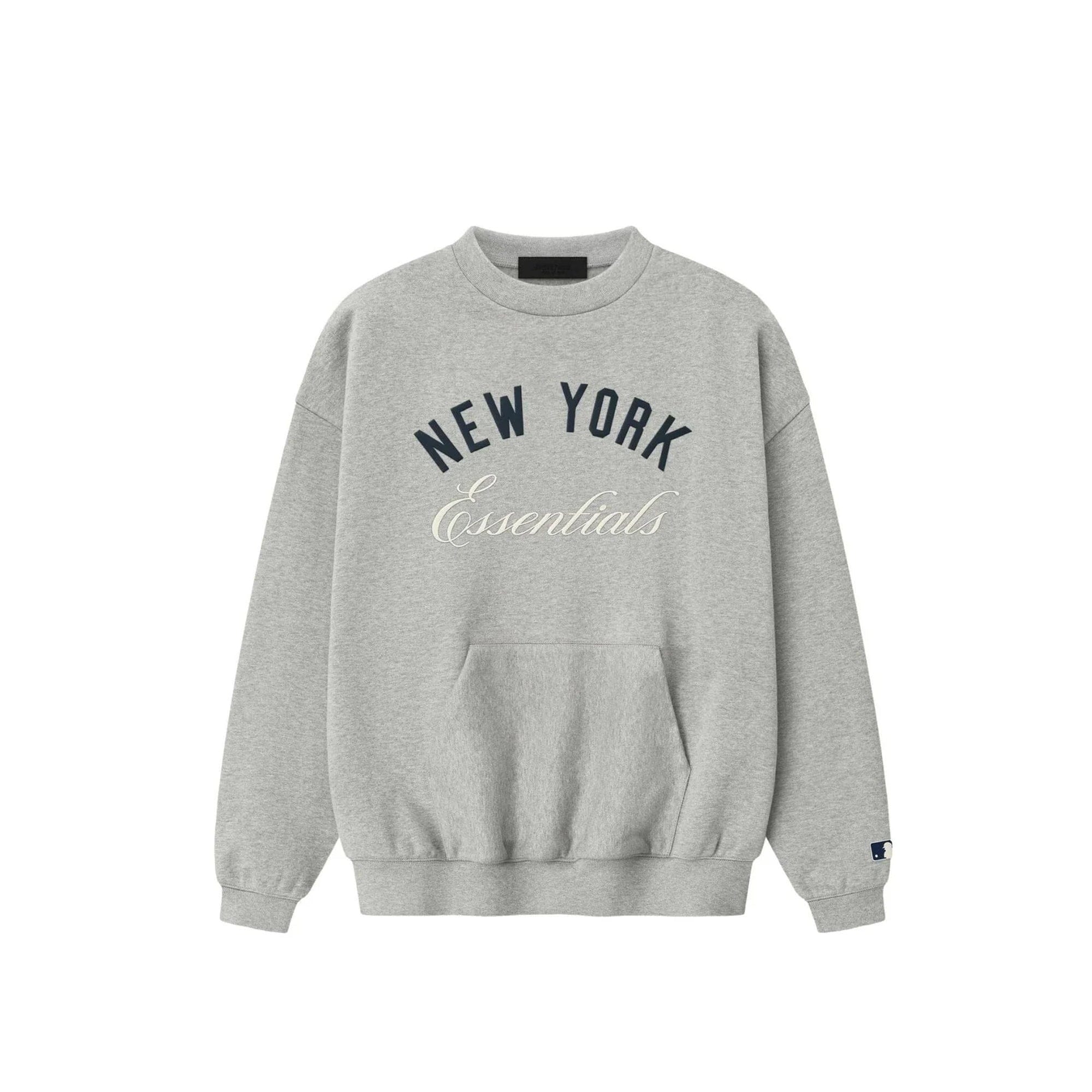 Fear of God Essentials x MLB Mens Yankees Sport Crewneck