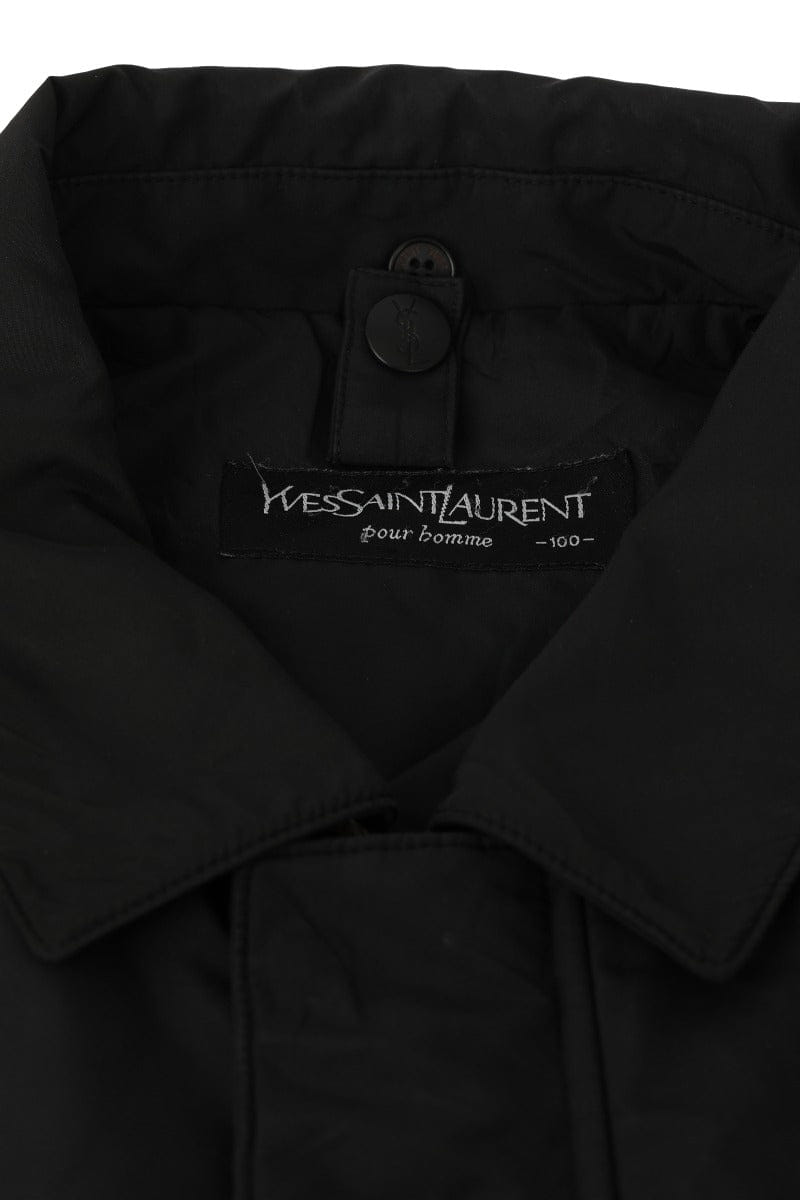 Yves Saint Laurent Black Size 100 Mens Polyester Jacket