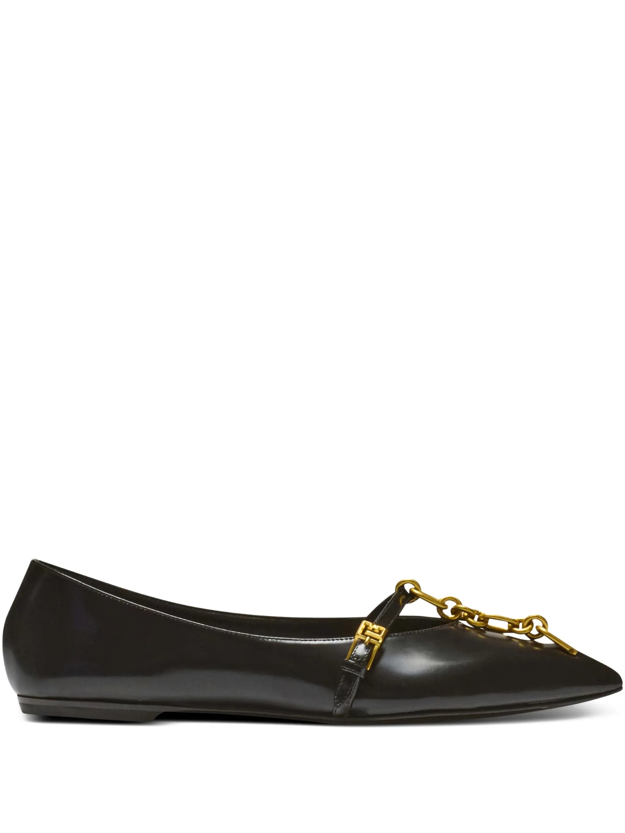 Balmain Sync ballet flats