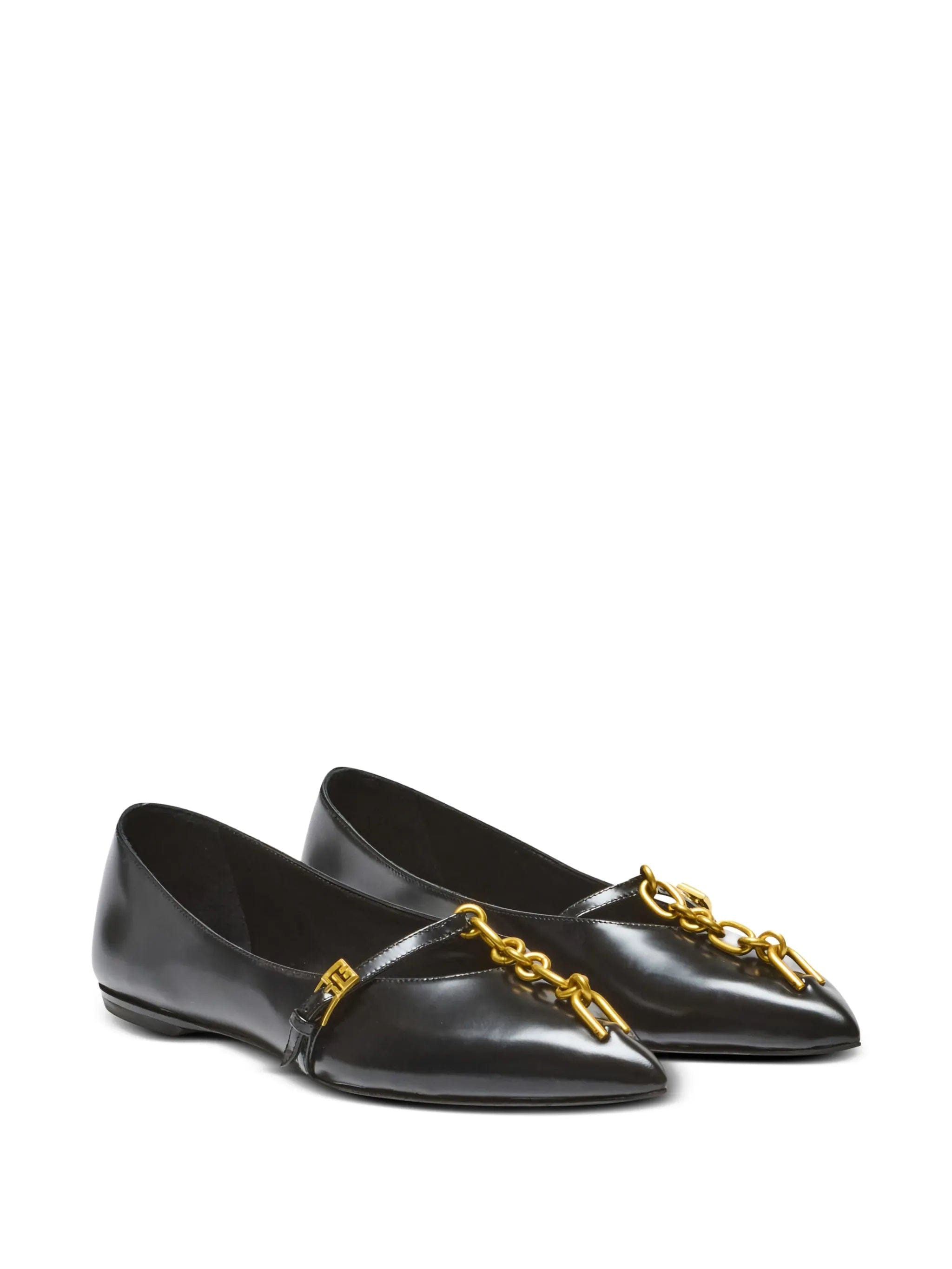 Balmain Sync ballet flats