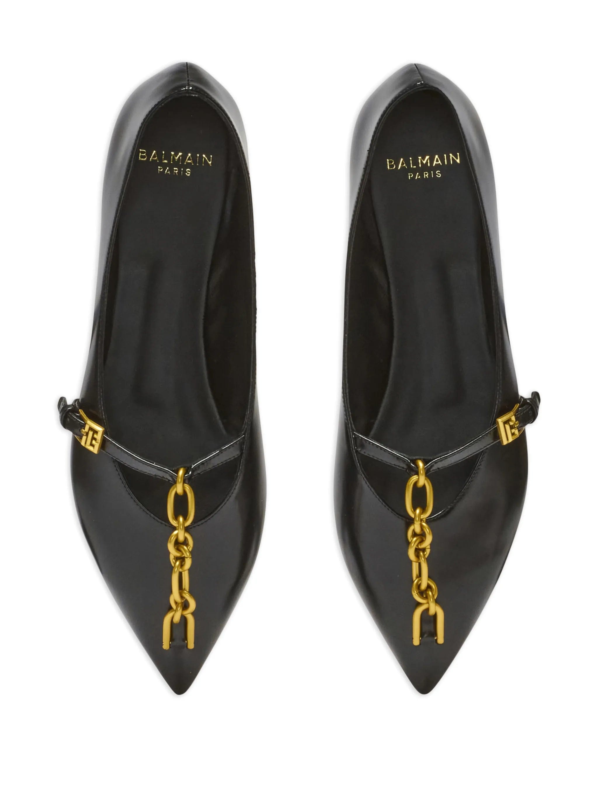 Balmain Sync ballet flats