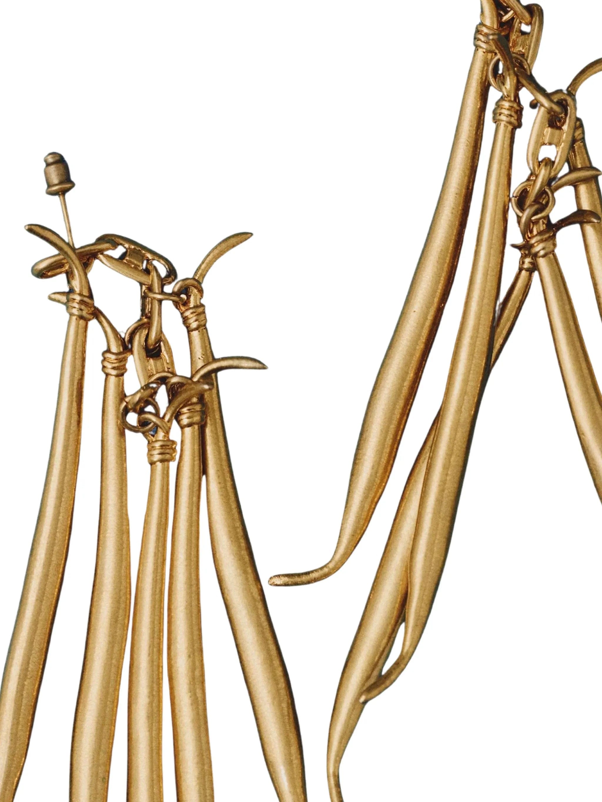 Jacquemus Haricots bean - charms drop earrings