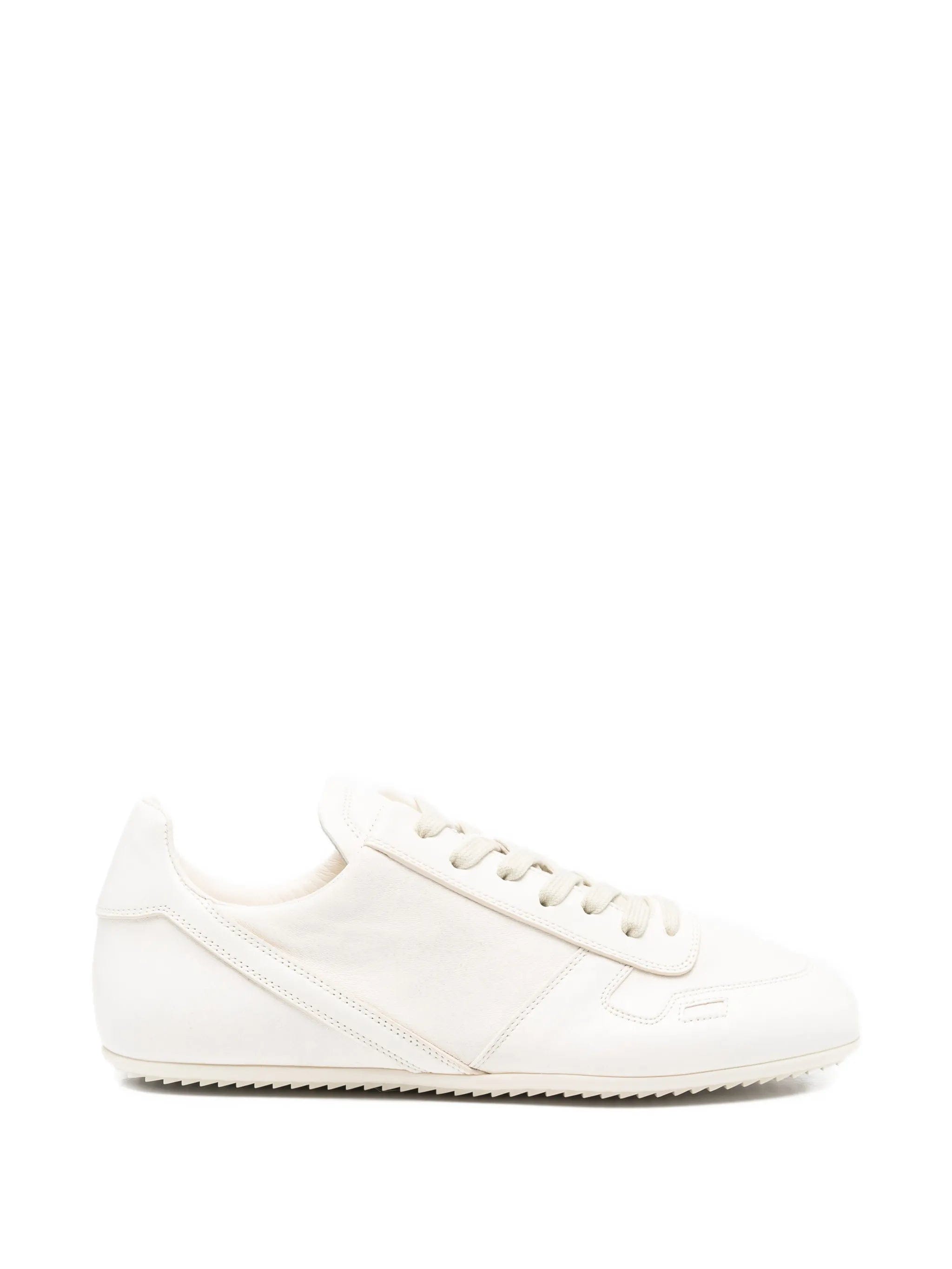 Rick Owens Minimal low top leather sneakers