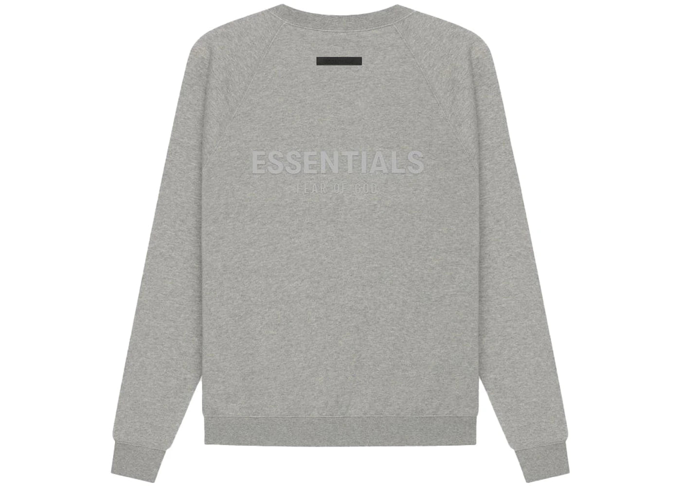 Fear of God Essentials Essentials Crewneck Dark Heather Oatmeal SS21
