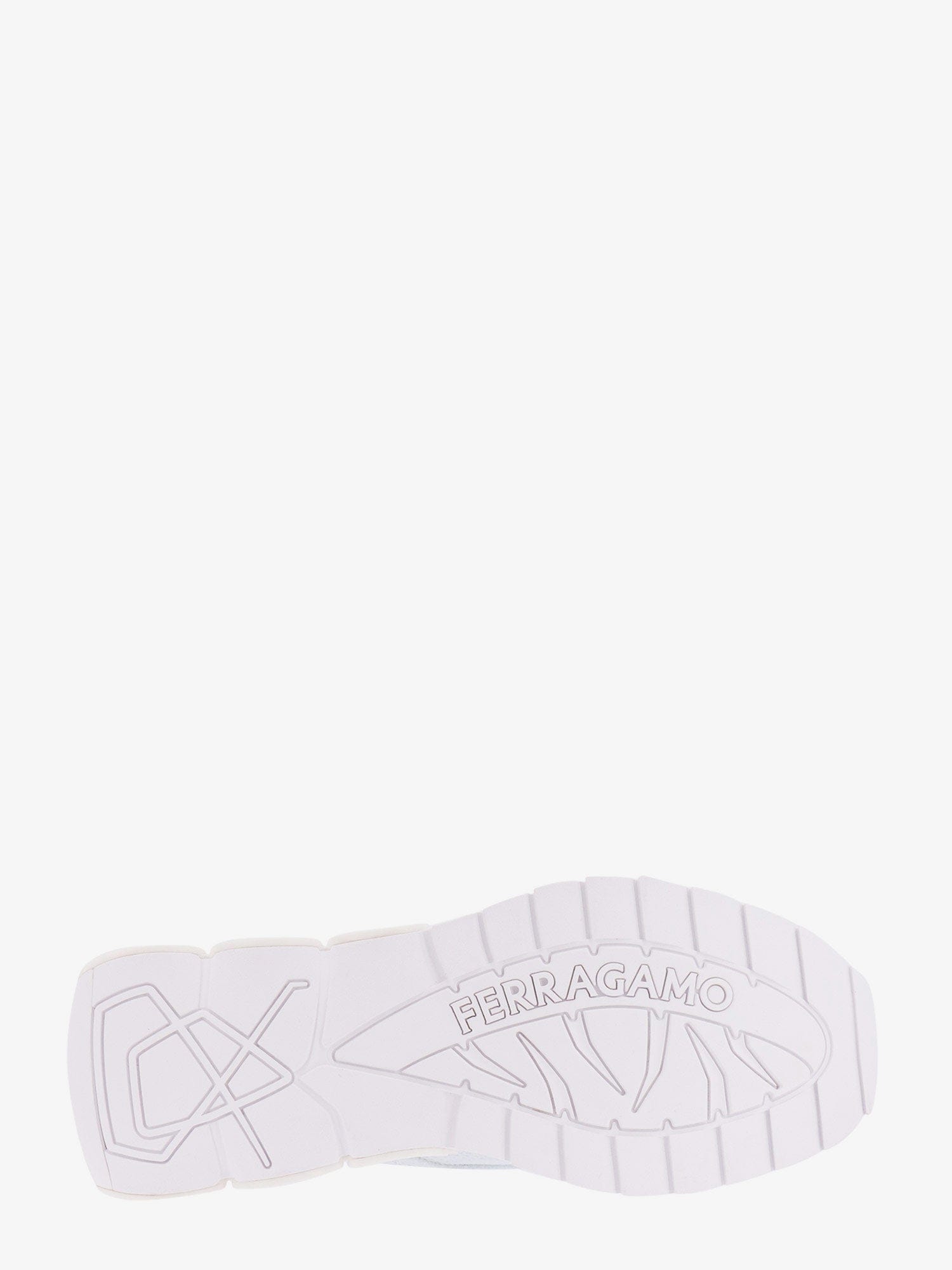 Ferragamo Nylon sneakers with iconic gancini sole