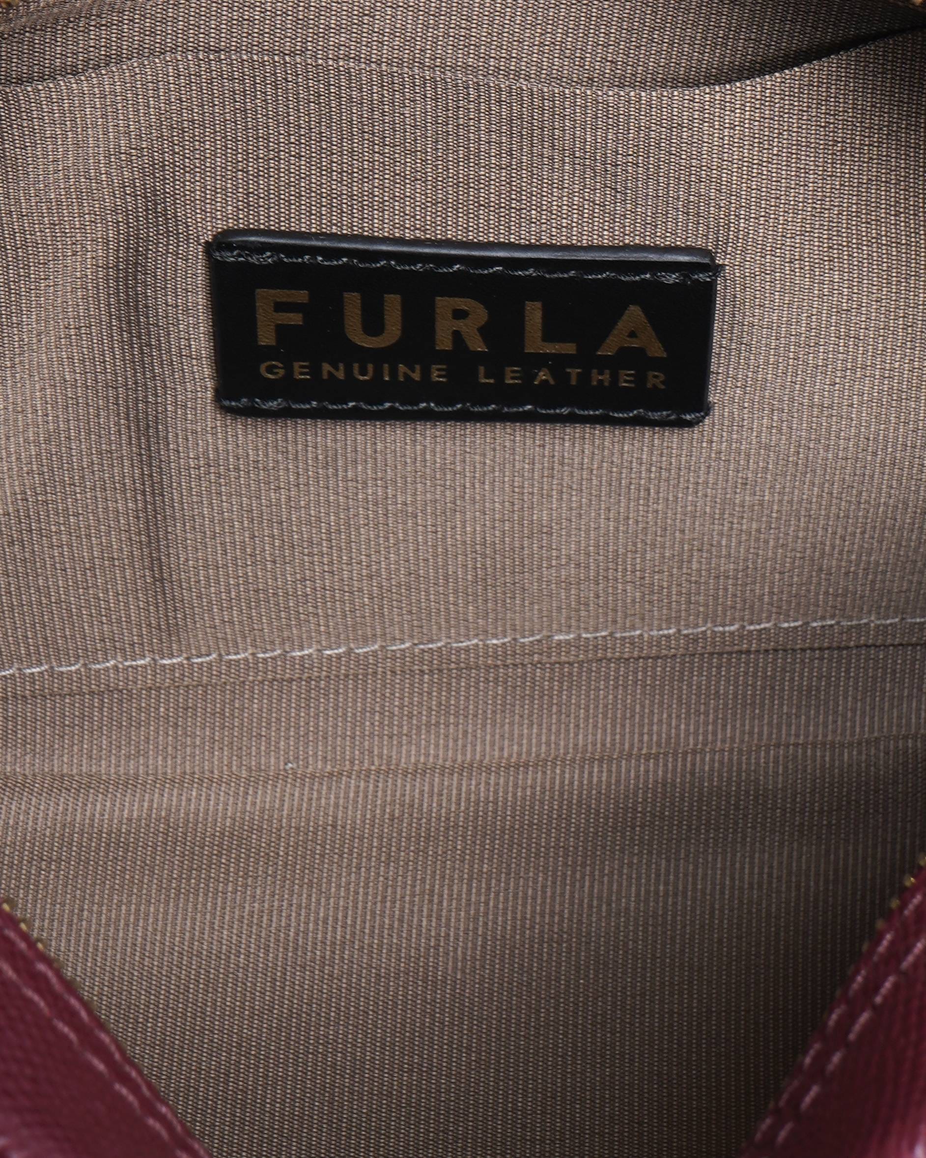 Furla New Furla Talco Lilli Extra Large Leather CrossBody Bag