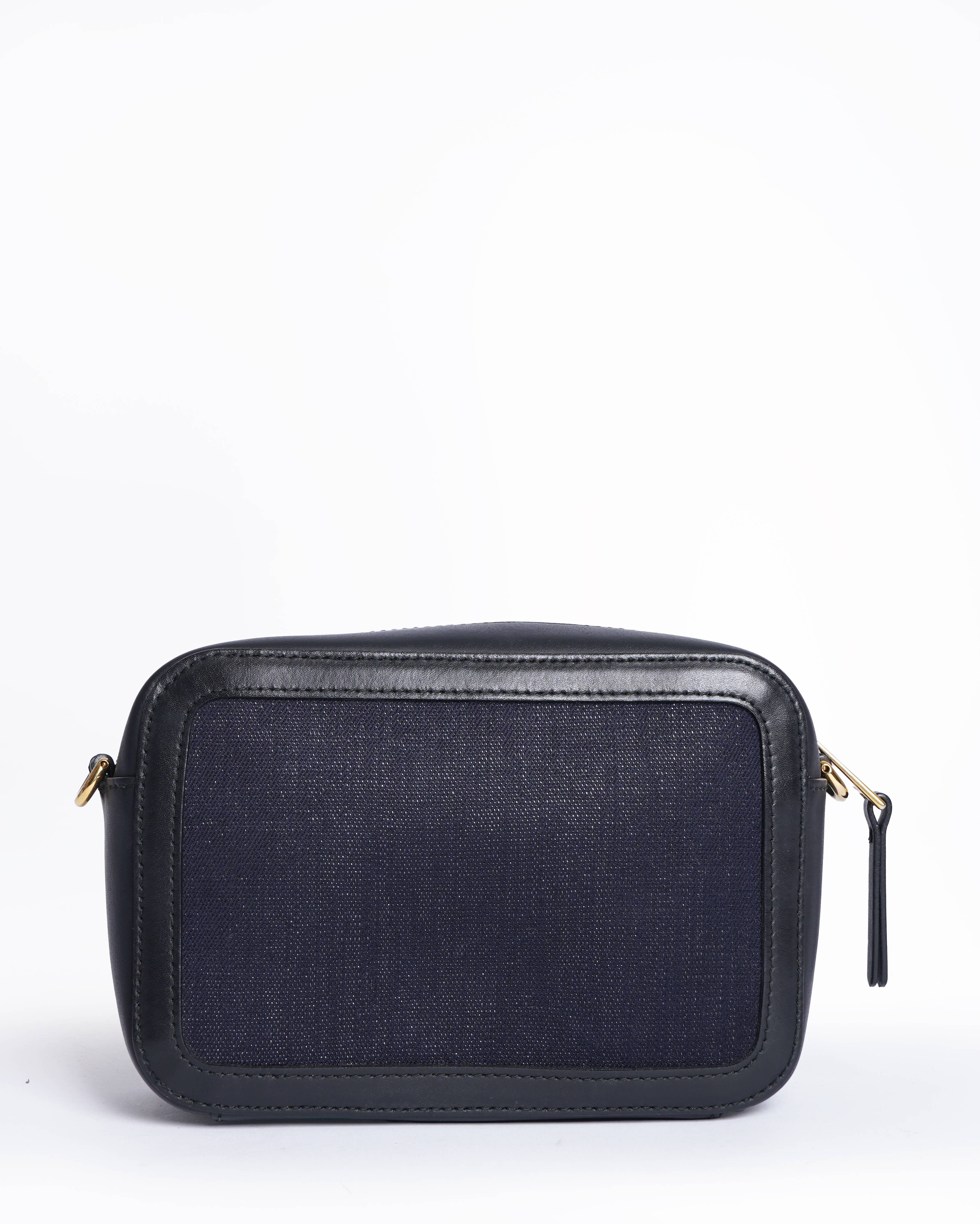 Furla Brava Crossbody Bag In Canvas & Leather