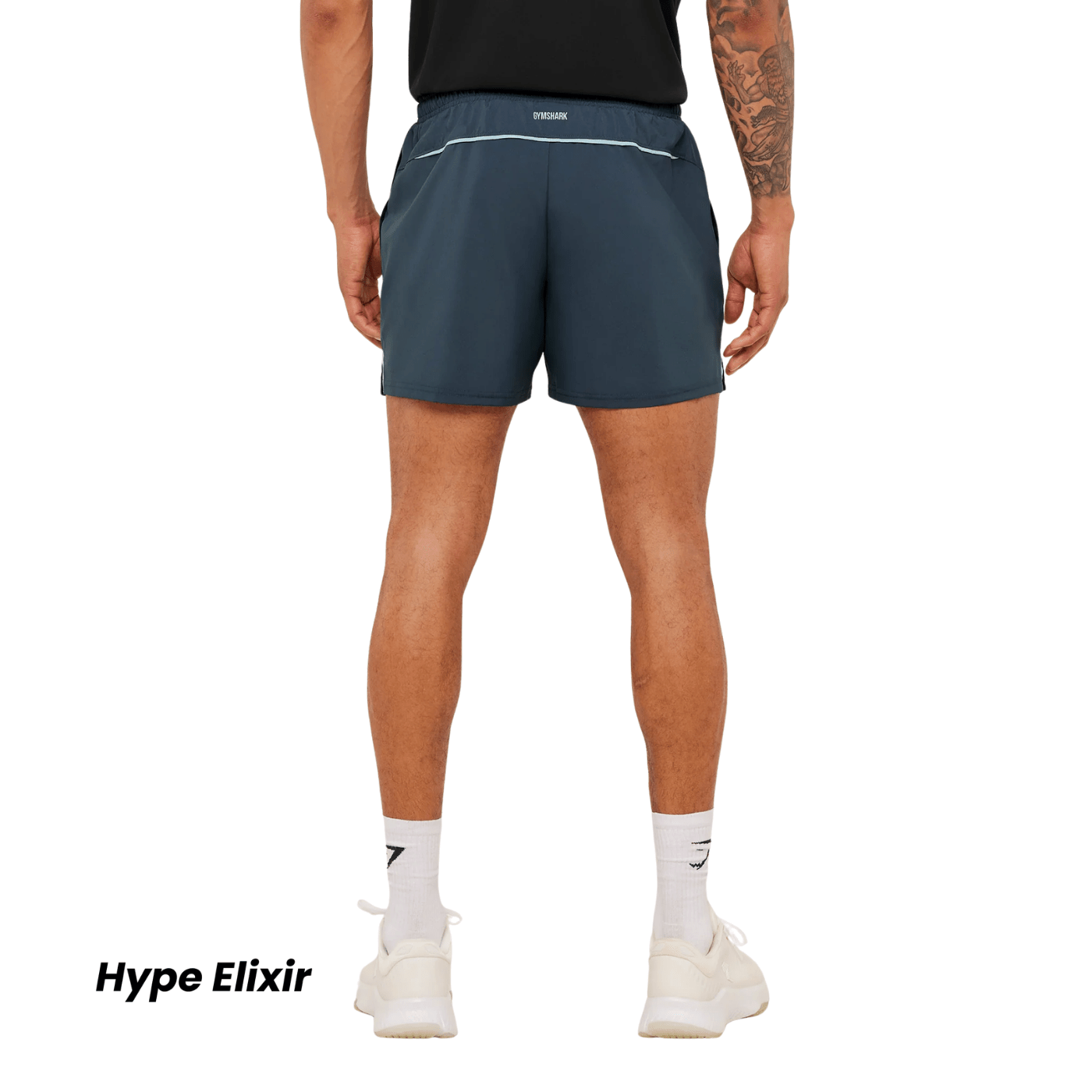 Gymshark Arrival Contrast Shorts slim fit Stealth Blue / Flow Blue