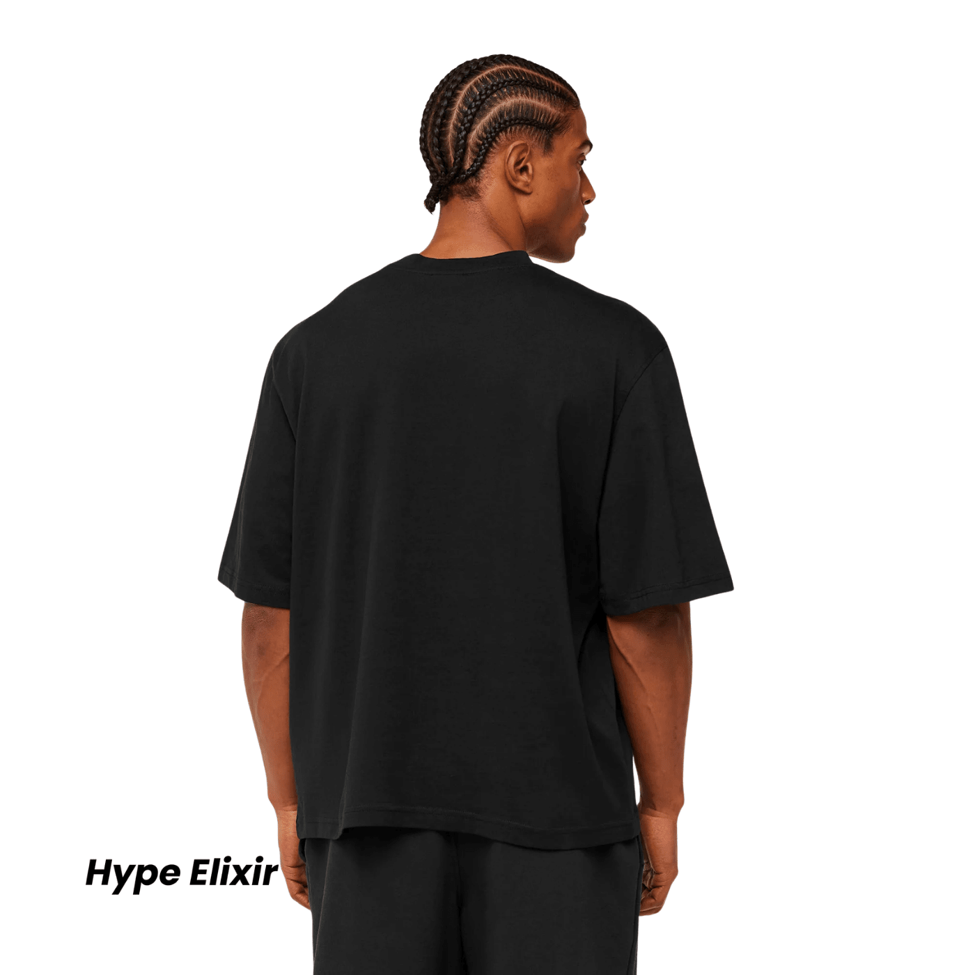 GYMSHARK Eagle Band Style Graphic T - Shirt oversized fit GS Black