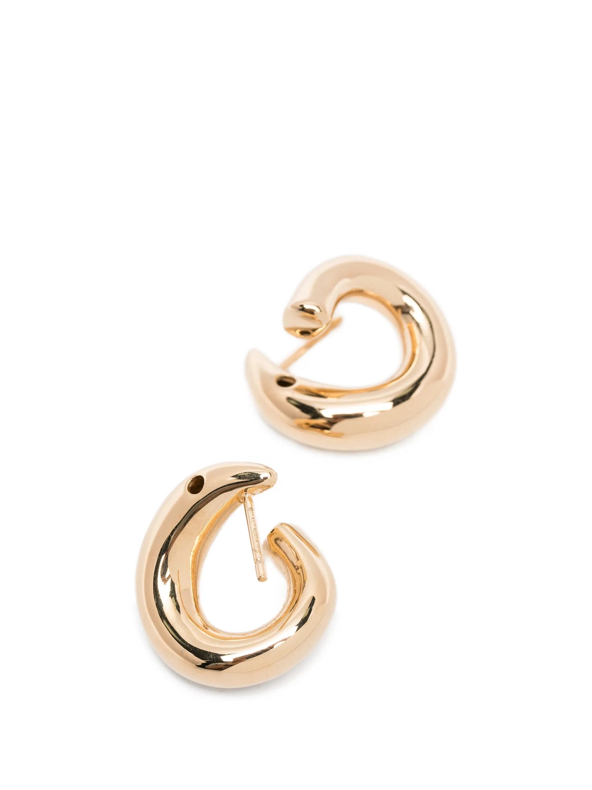 Bottega Veneta small Sardines curved earrings