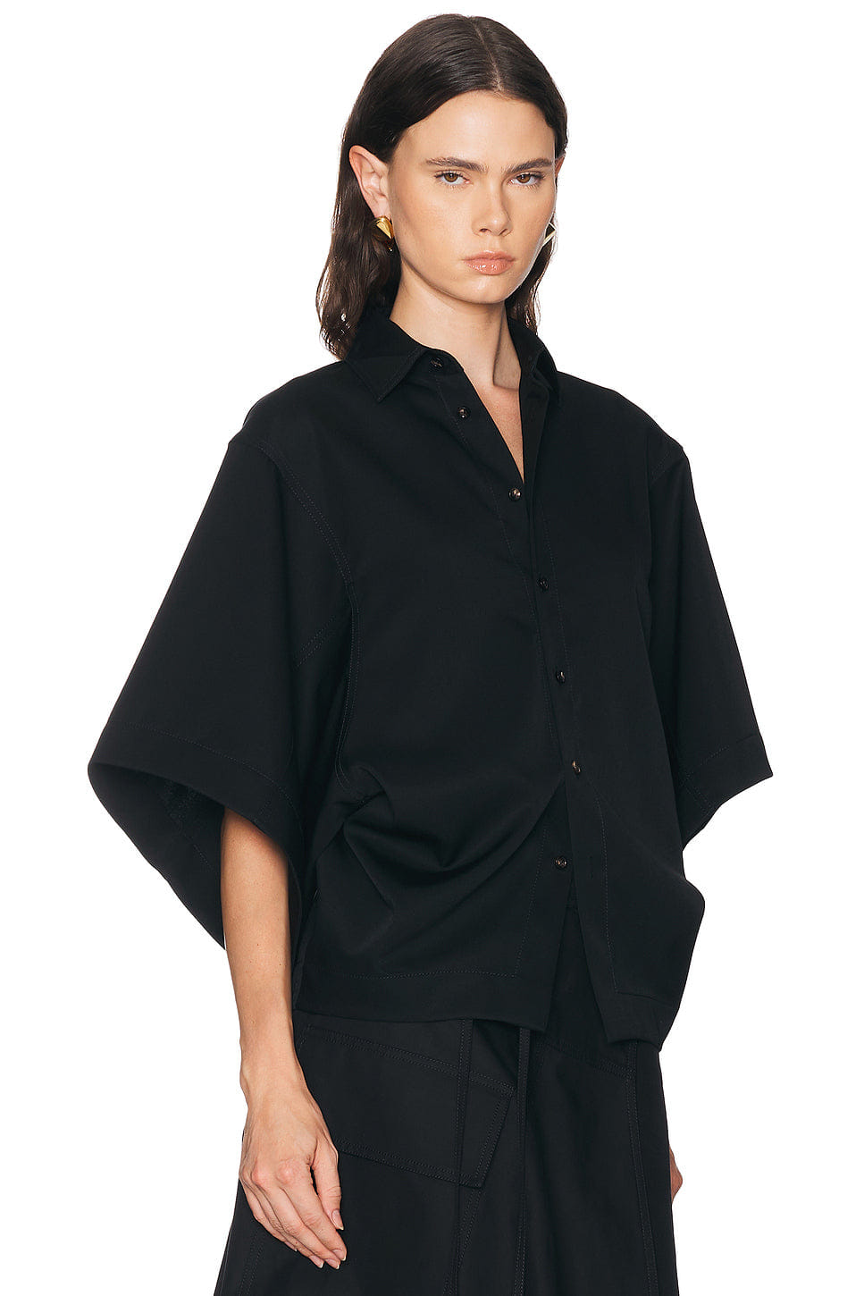 Bottega Veneta Twill Blouse