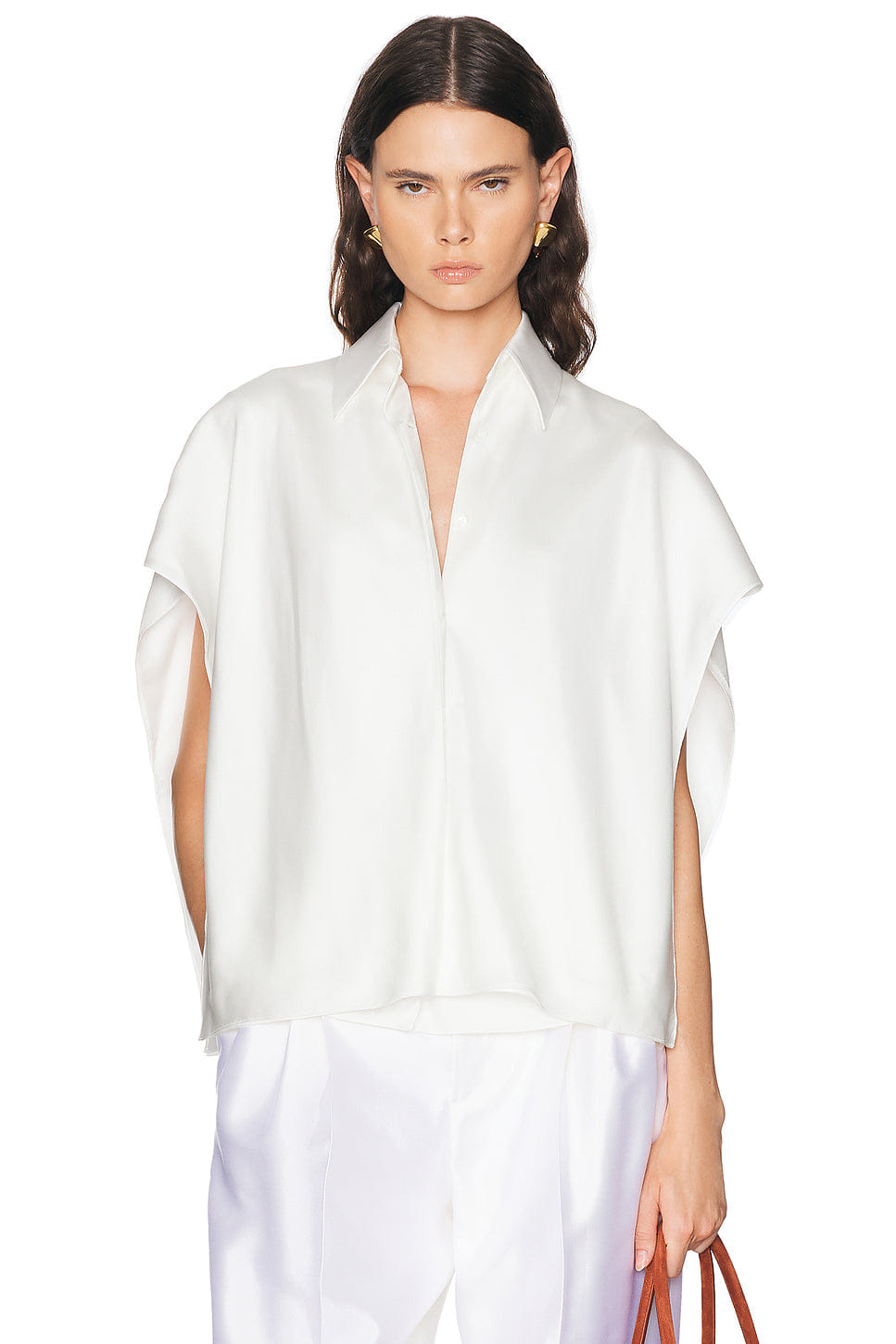 Bottega Veneta Silk Twill Blouse