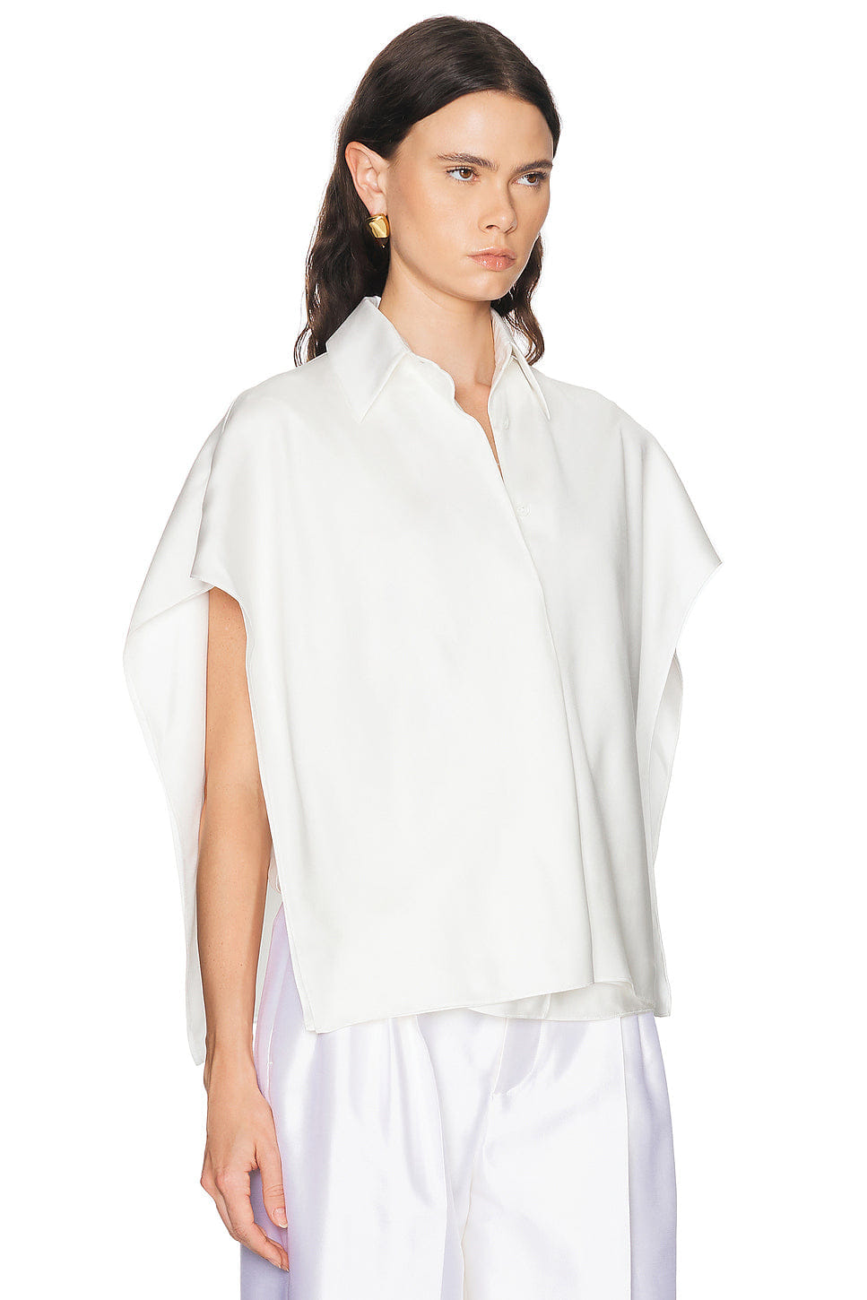 Bottega Veneta Silk Twill Blouse