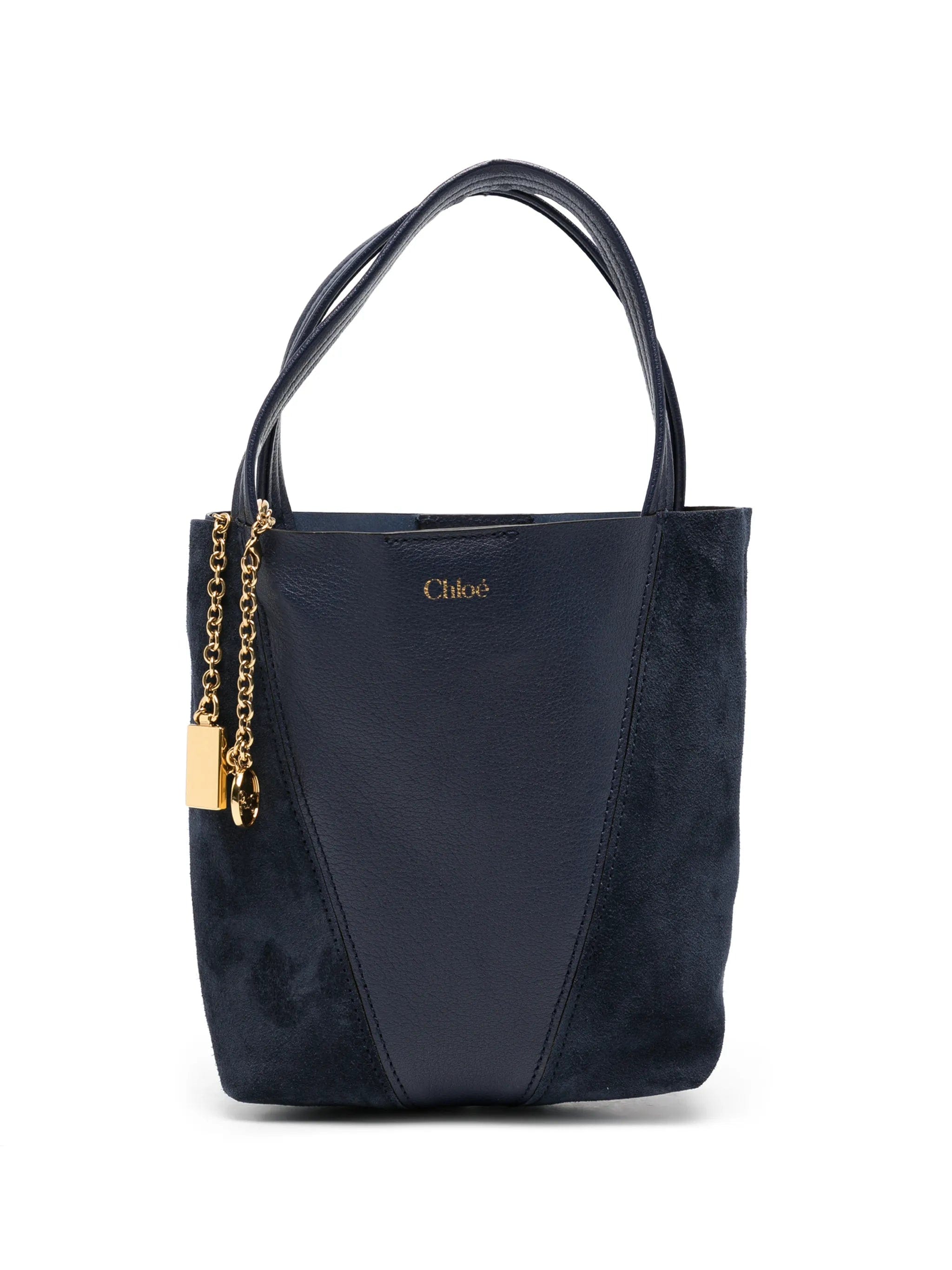 Chloé small Spin panelled tote bag