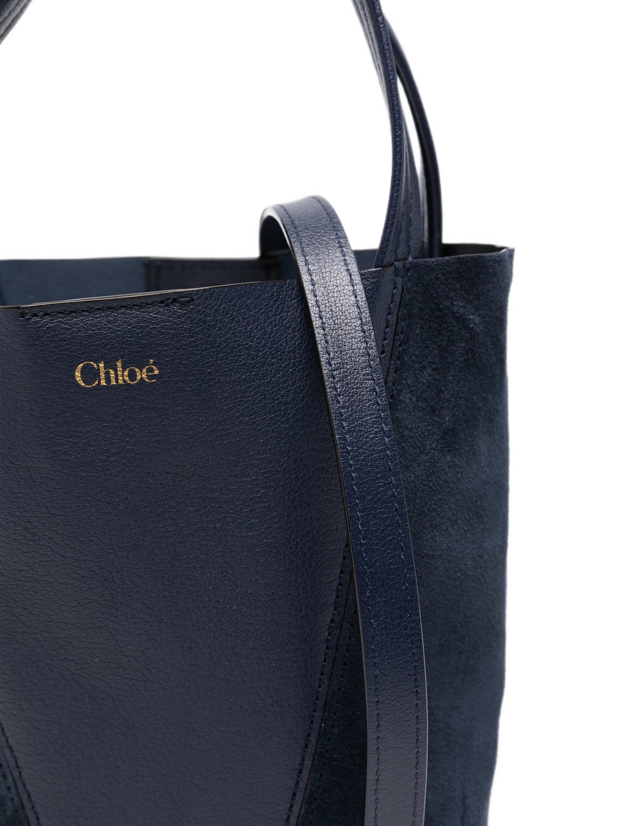 Chloé small Spin panelled tote bag