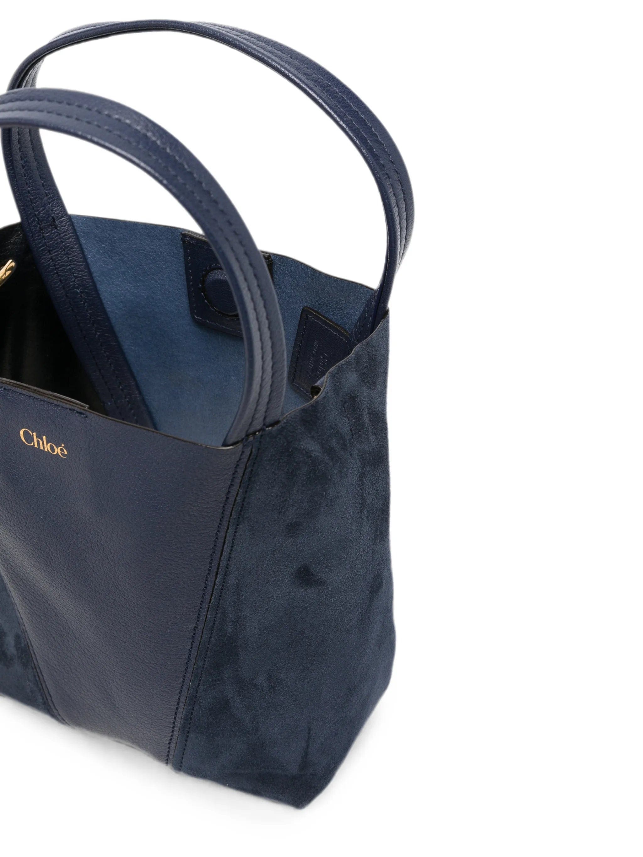 Chloé small Spin panelled tote bag