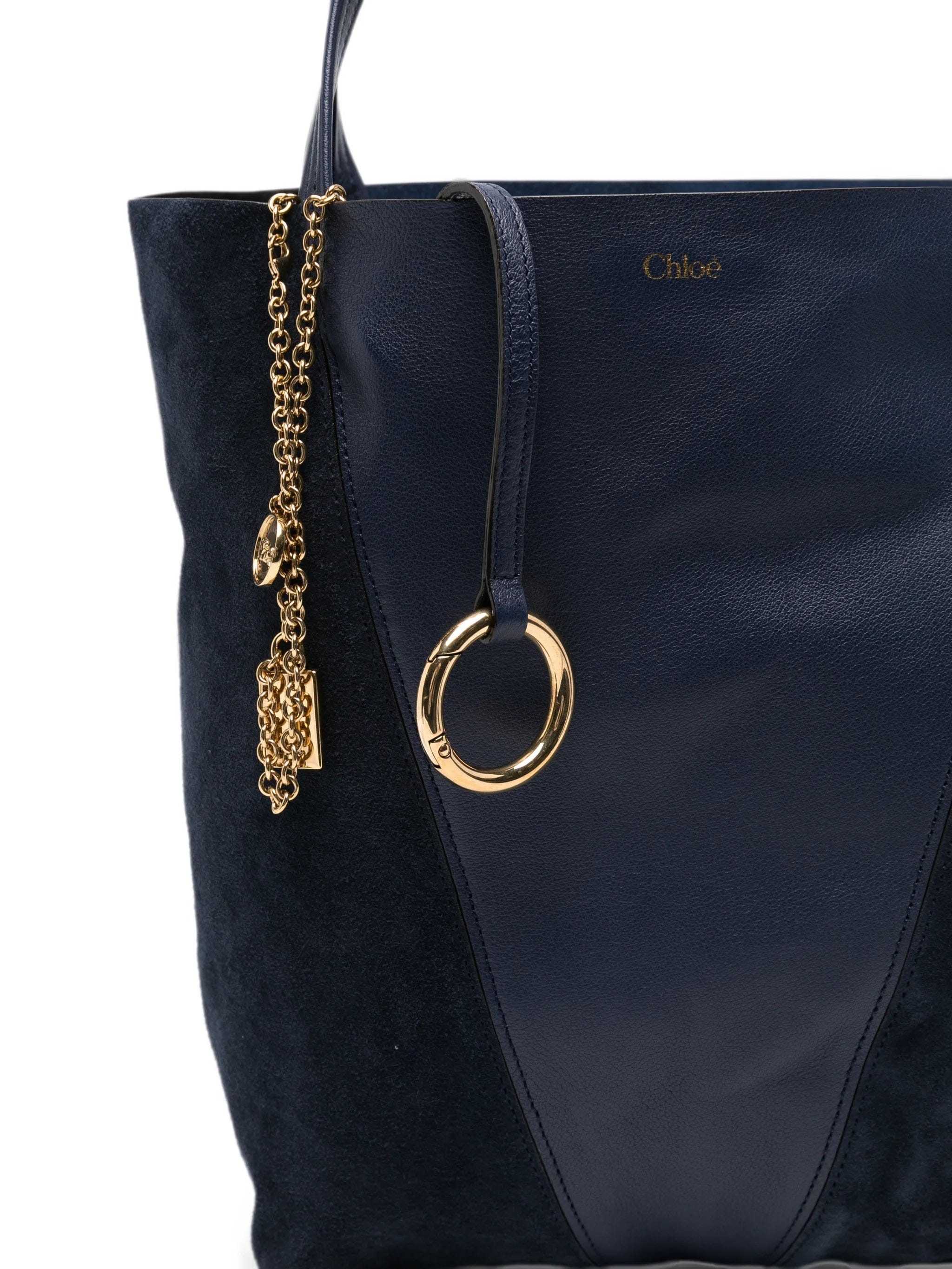 Chloé medium Spin panelled tote bag