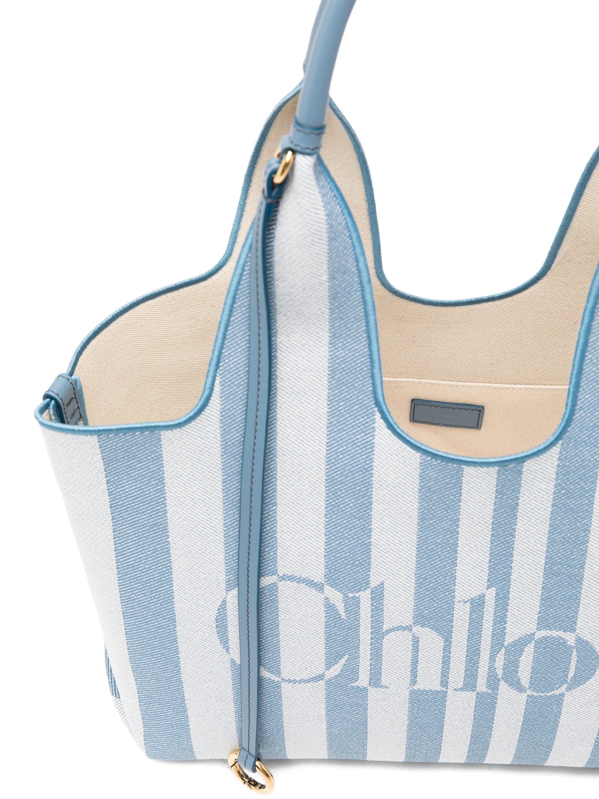 Chloé small Stripy east - west tote bag