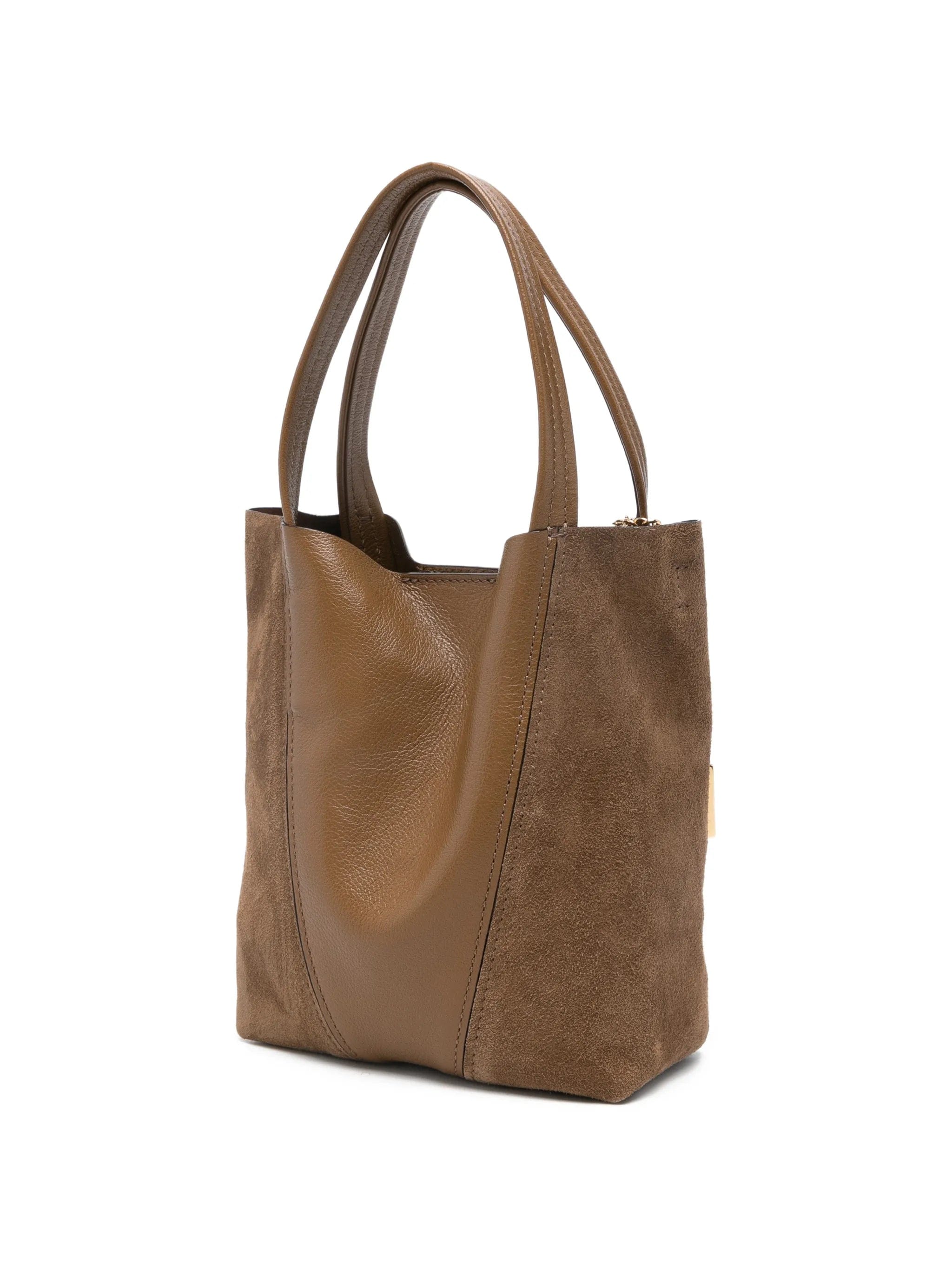 Chloé small Spin grained - leather tote bag