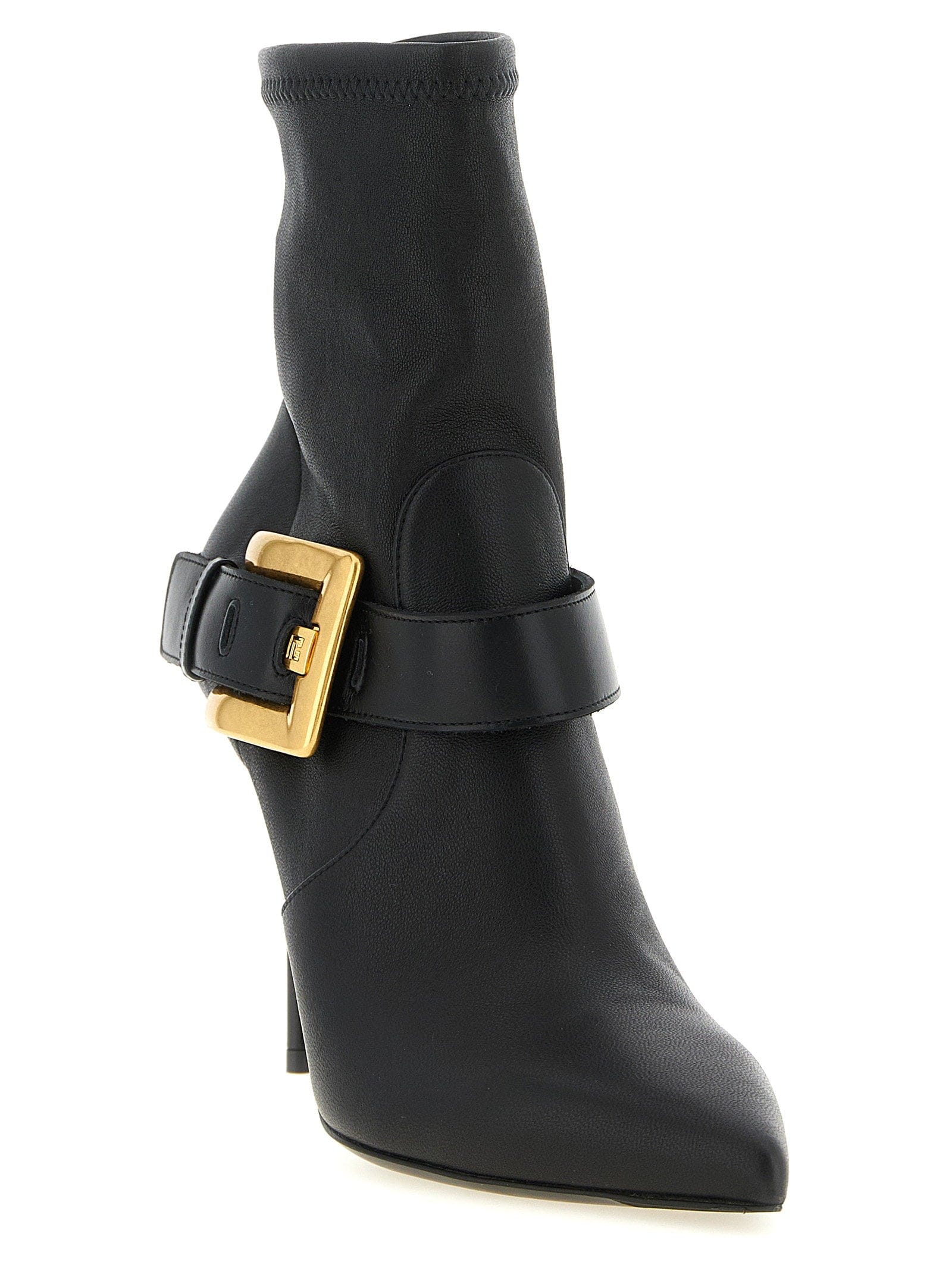 Balmain Anthem Ankle Boot — Black