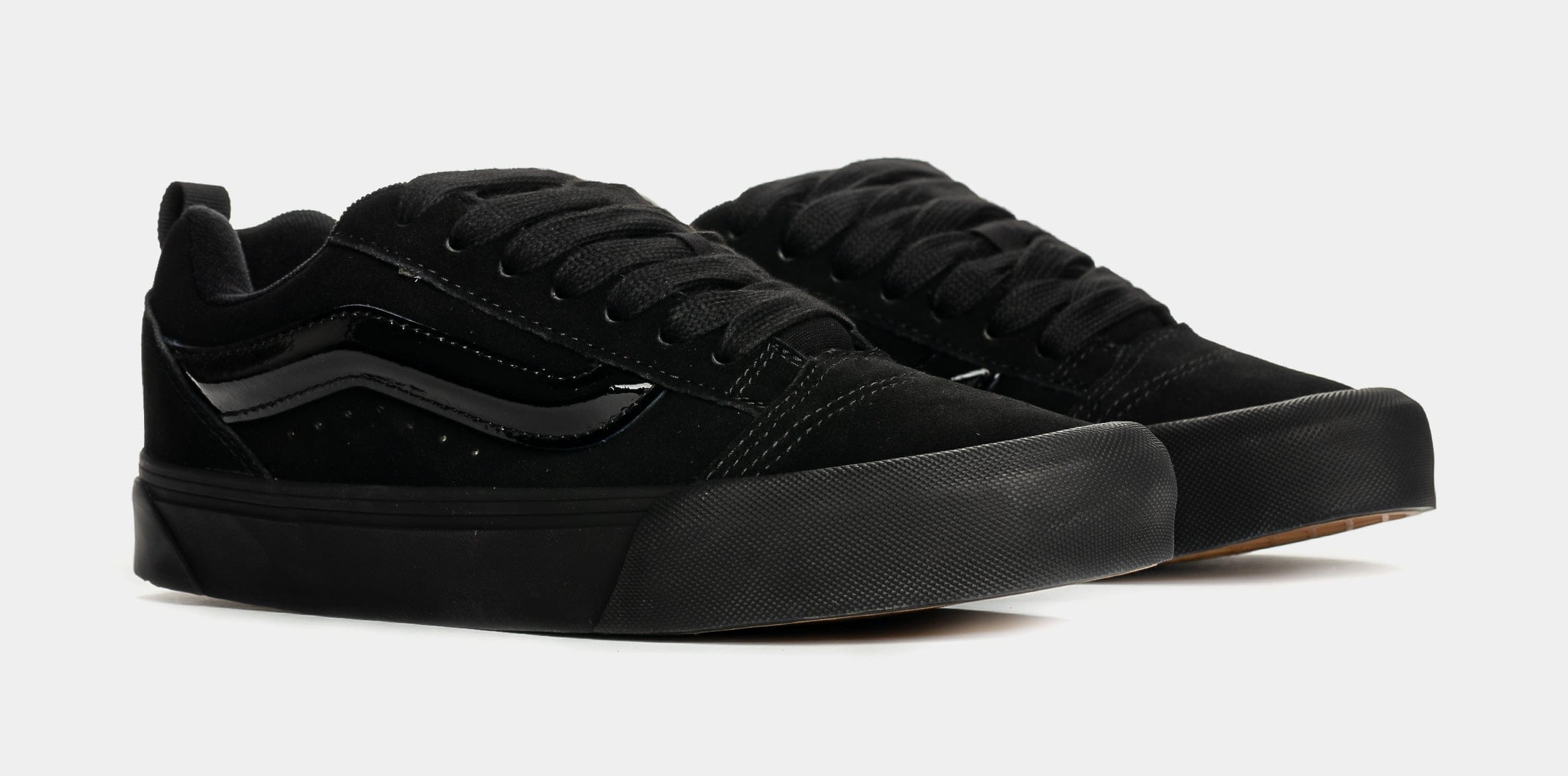 Vans Knu Skool Suede Mens Lifestyle Shoes (Black)