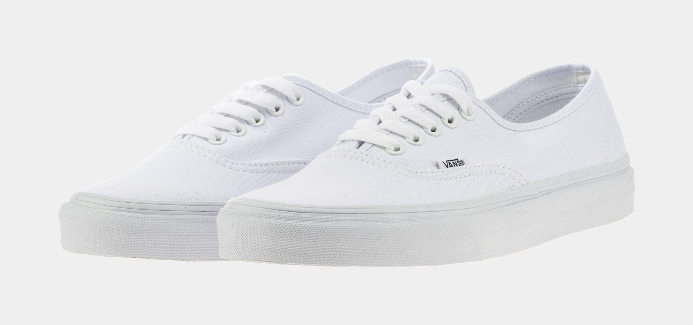 Vans Authentic Low Mens Skate Shoes (White)