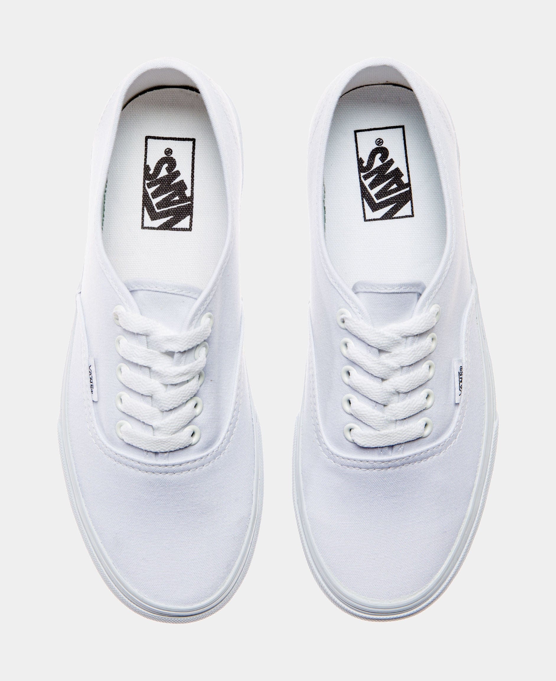 Vans Authentic Low Mens Skate Shoes (White)