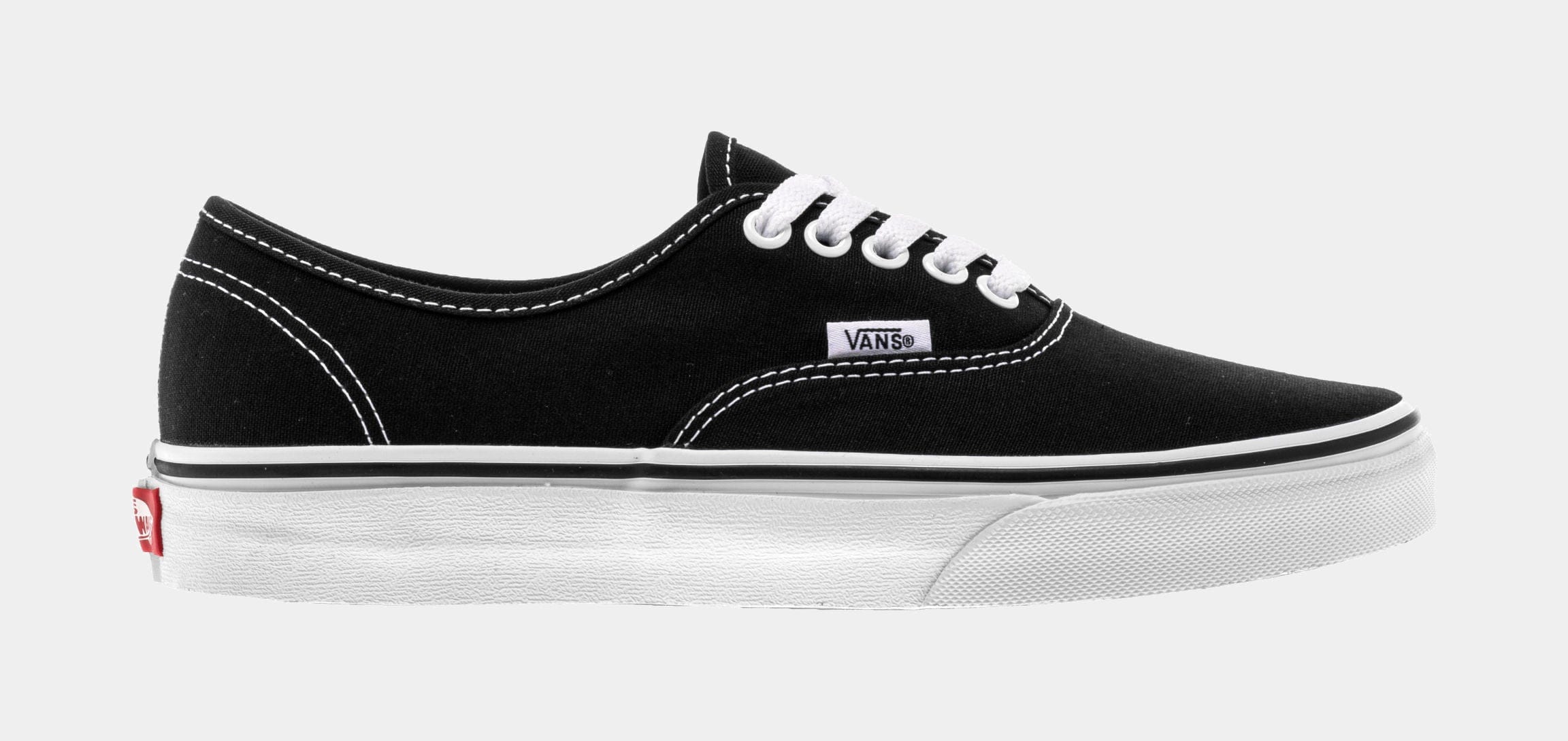 Vans Authentic Mens Skate Shoes (Black)
