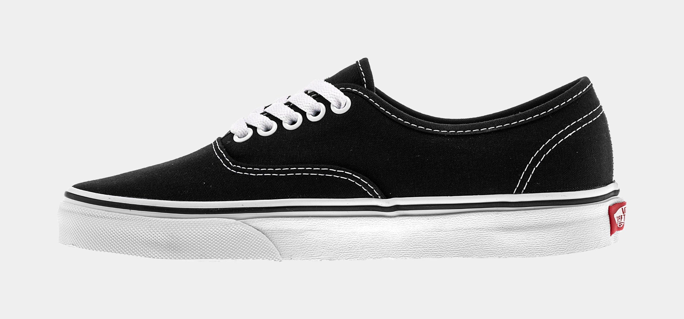 Vans Authentic Mens Skate Shoes (Black)