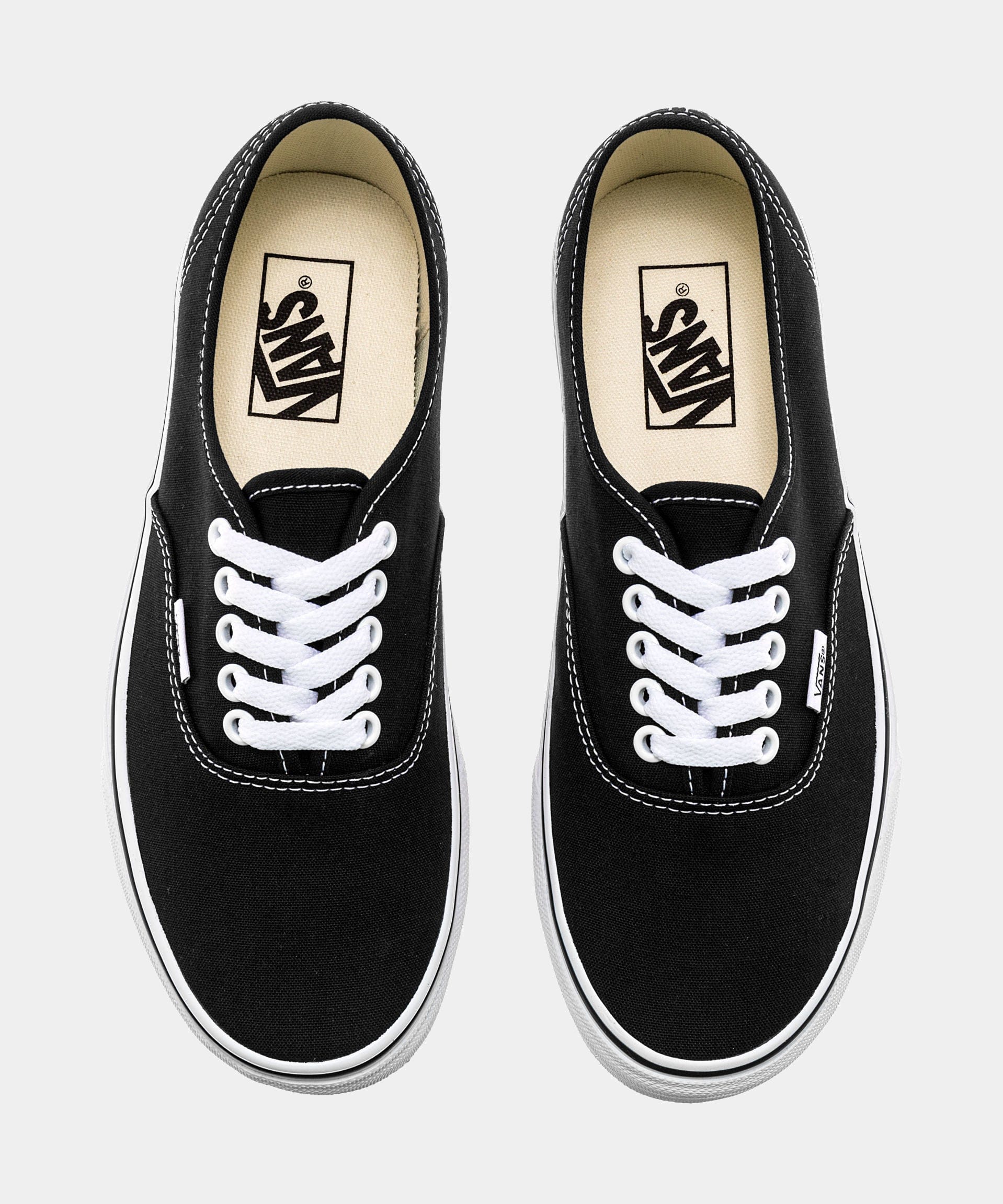 Vans Authentic Mens Skate Shoes (Black)