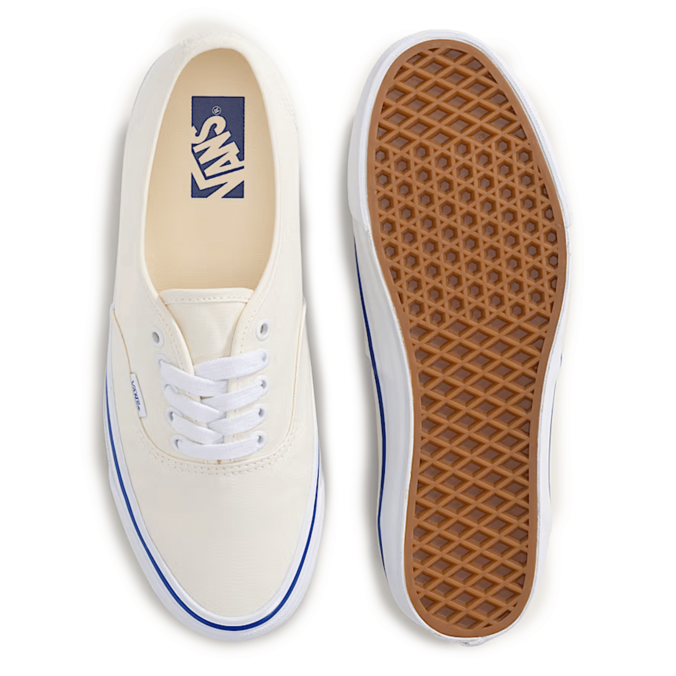 Vans Men's Premium Authentic 44 Off White