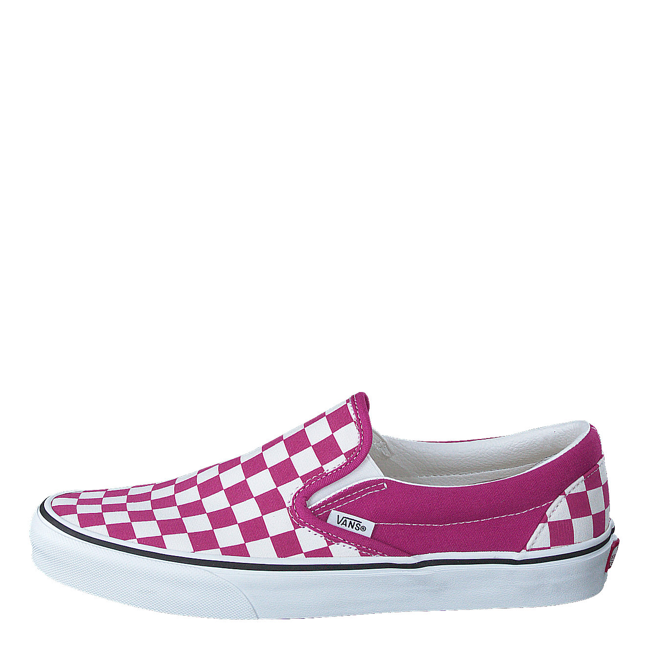 Vans Ua Classic Slip - on (checkerboard)fchsrdtrwht