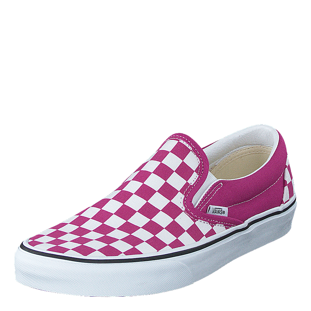 Vans Ua Classic Slip - on (checkerboard)fchsrdtrwht