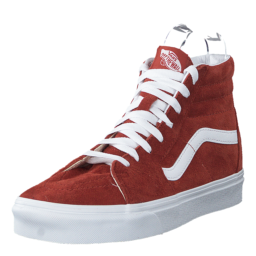 Vans Ua Sk8 - hi (suede) Brick/true White