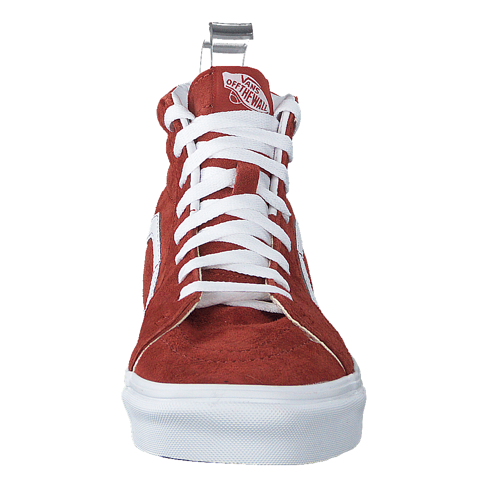 Vans Ua Sk8 - hi (suede) Brick/true White
