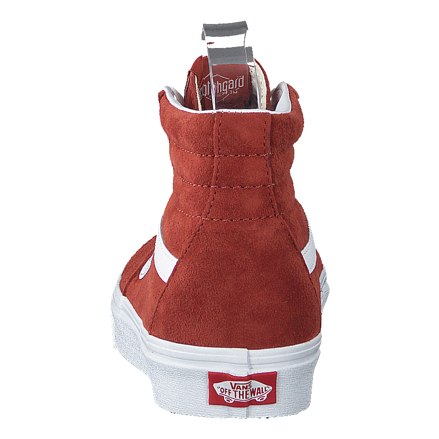 Vans Ua Sk8 - hi (suede) Brick/true White
