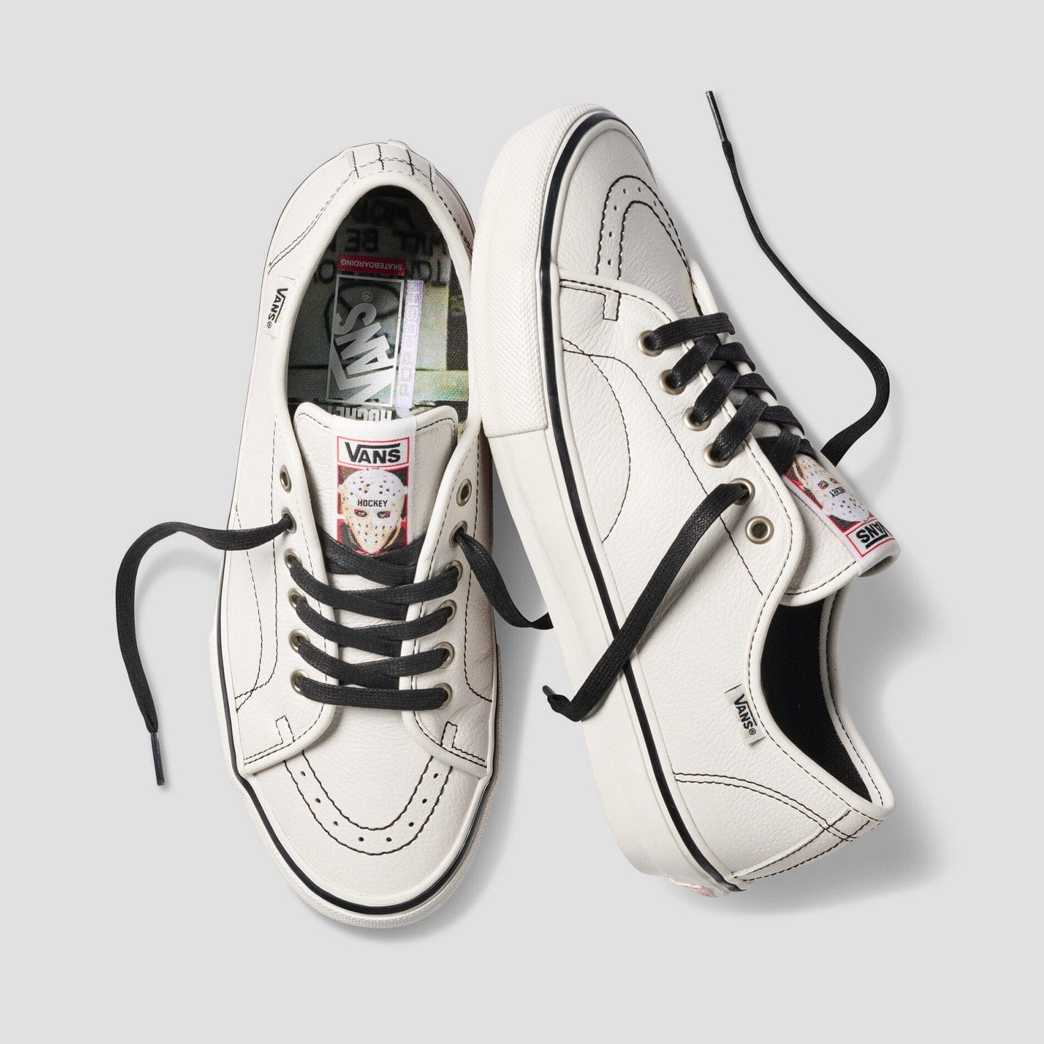 Vans x Hockey Skate AVE Classic Skate Shoes White