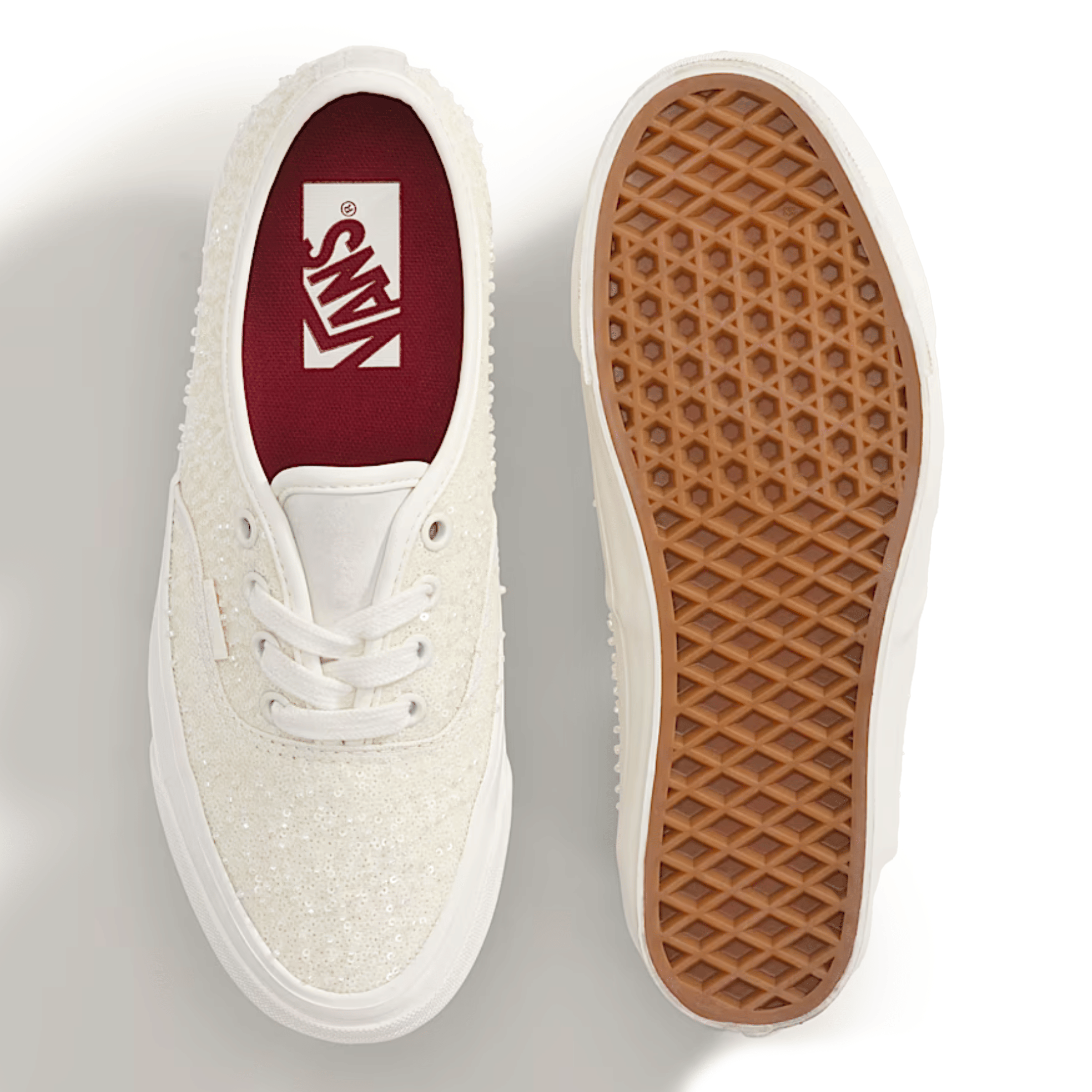 Vans Men's Premium Authentic Beaded Champagne Beige