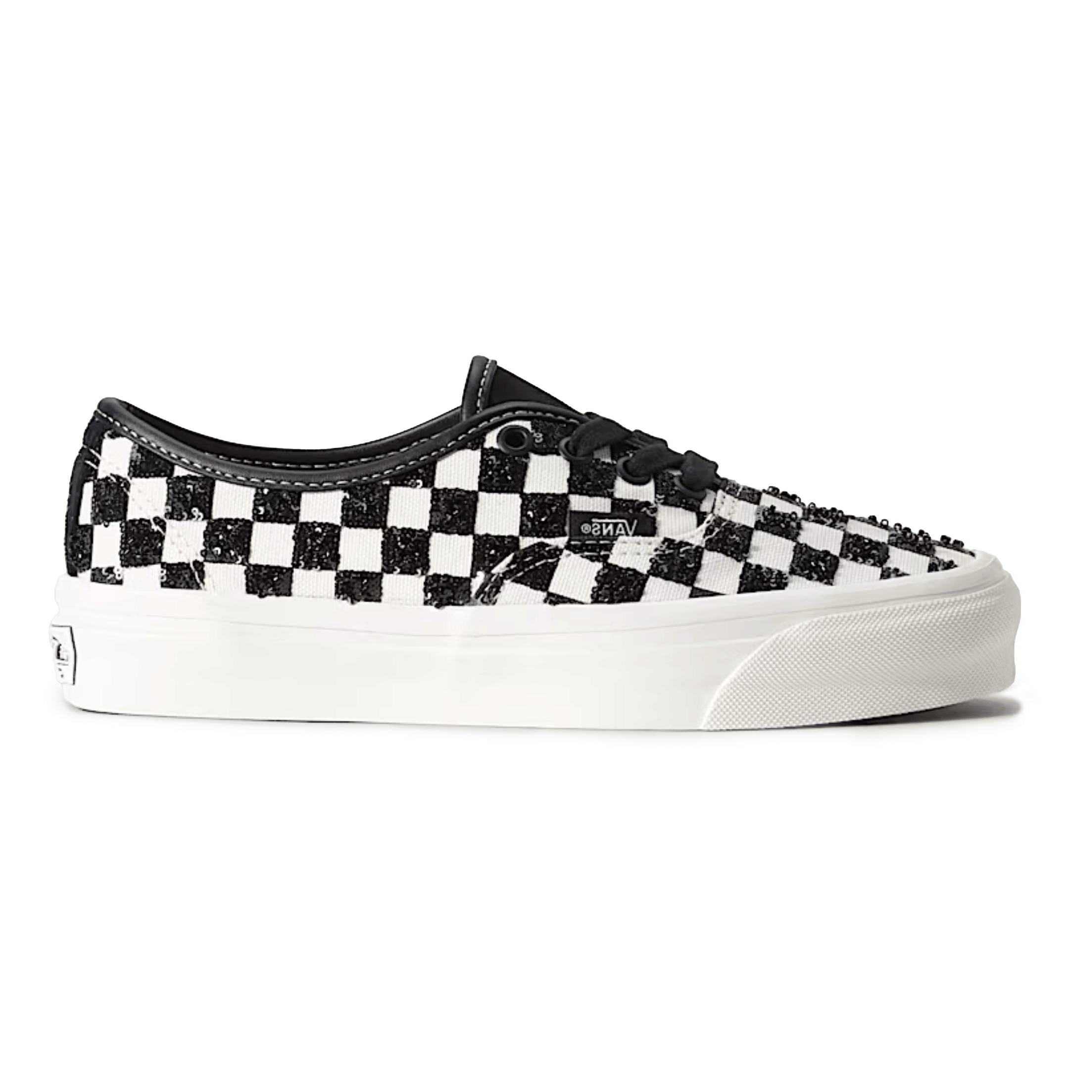 Vans Men's Premium Authentic Beaded Checkerboard Black/White