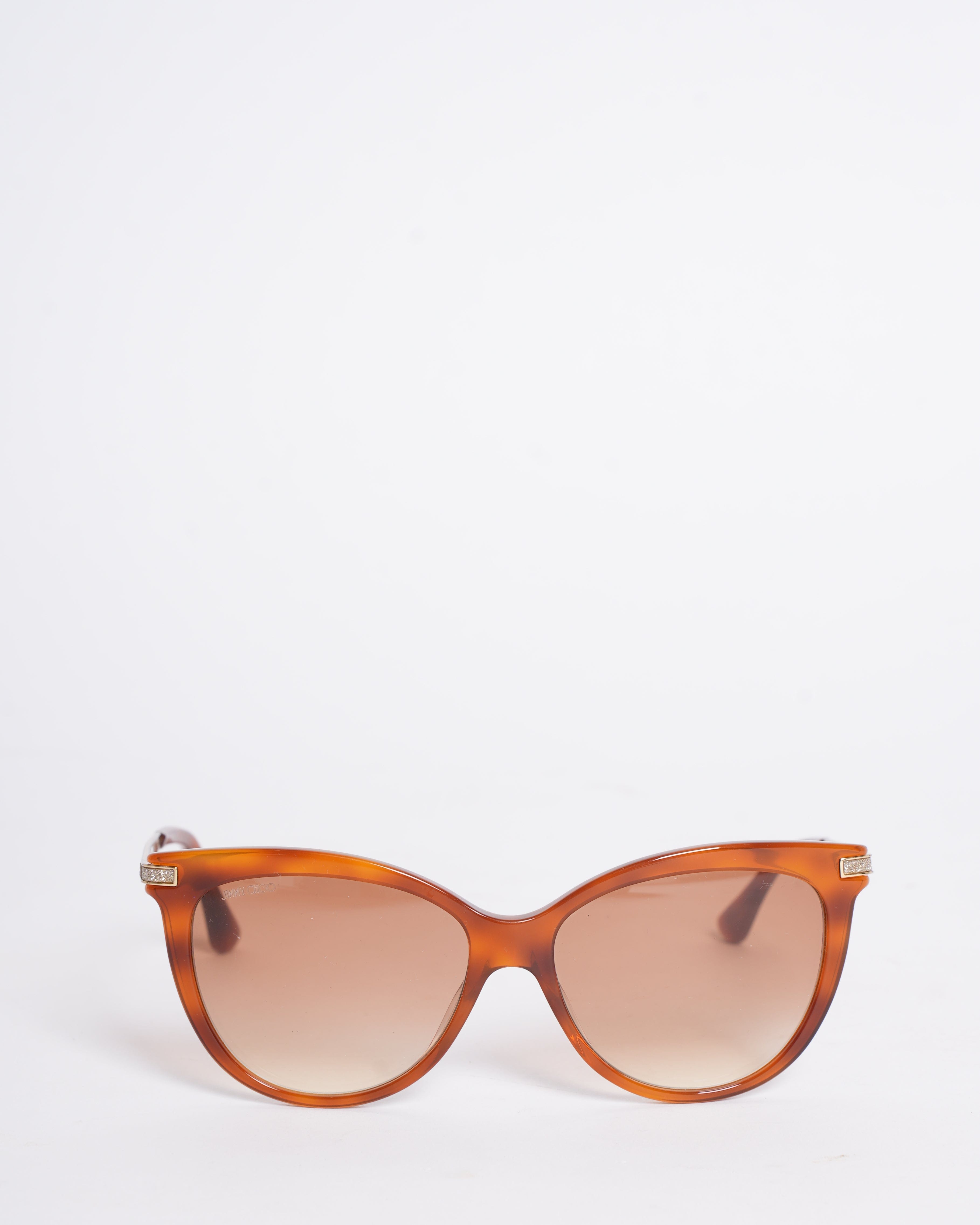 Jimmy Choo Brown Gradient Sunglasses