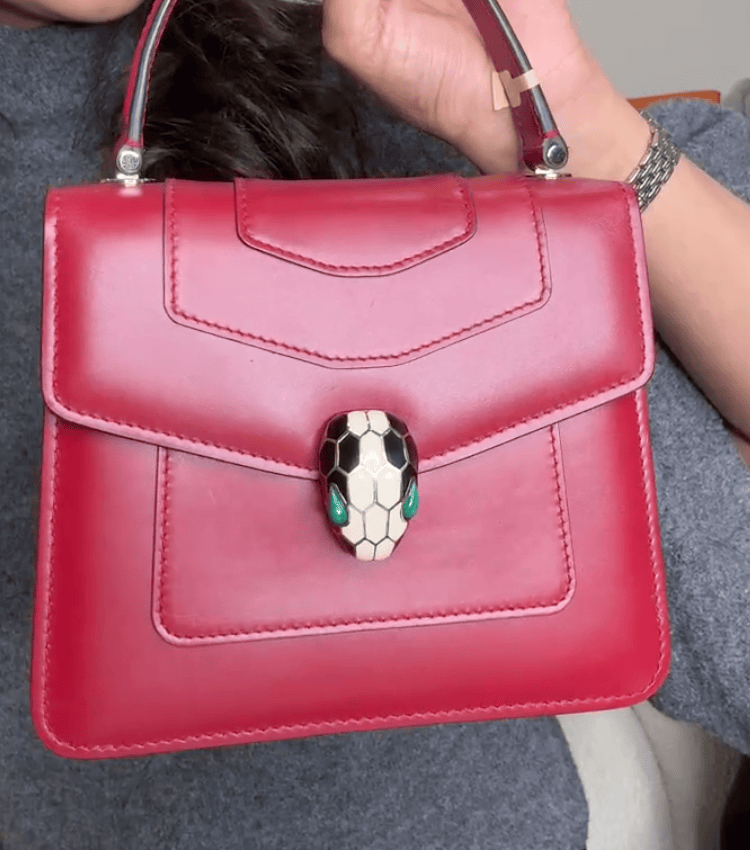 Bulgari Red Serpenti Bag ALC4070