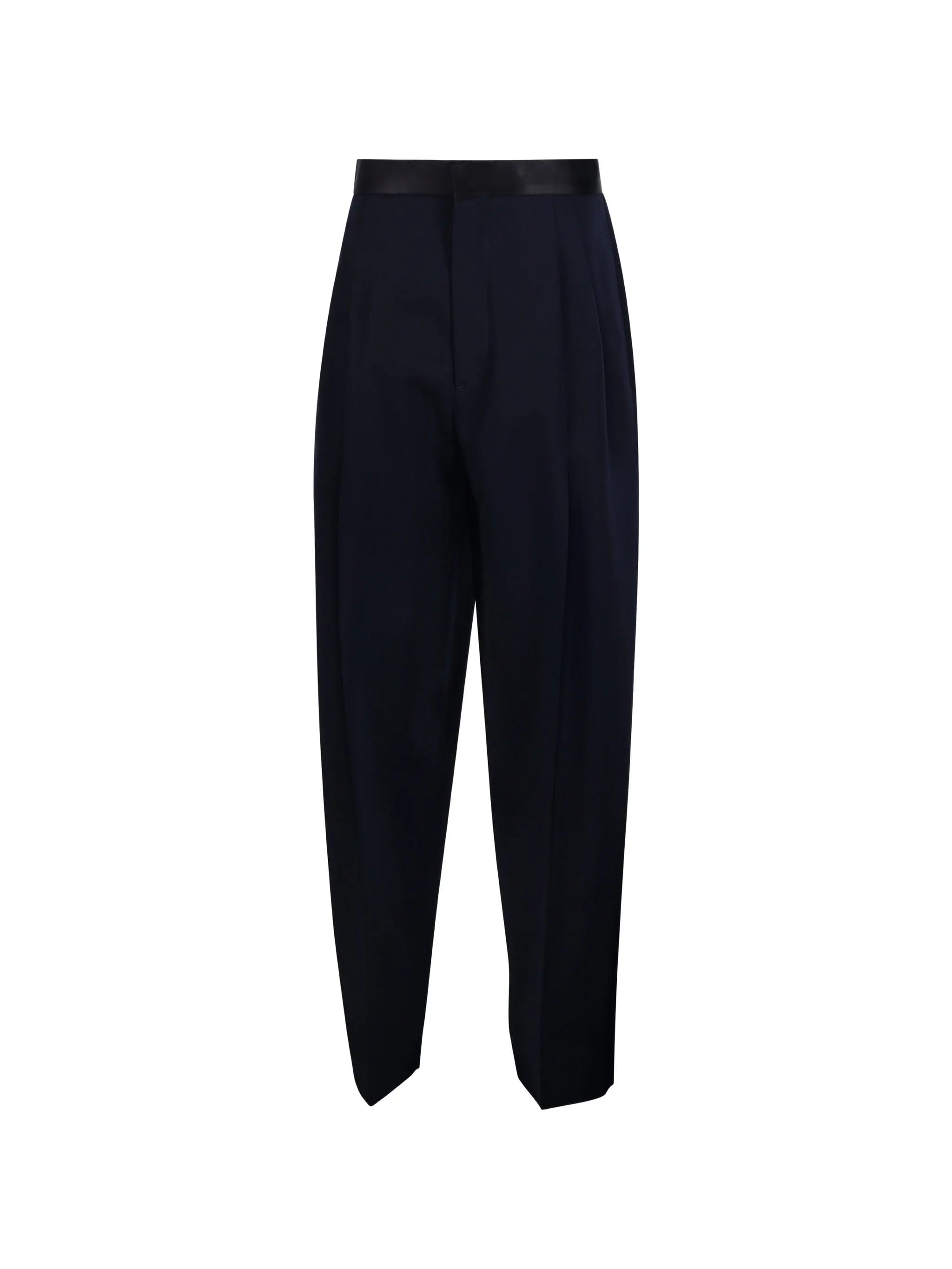 Bottega Veneta pleated wool trousers