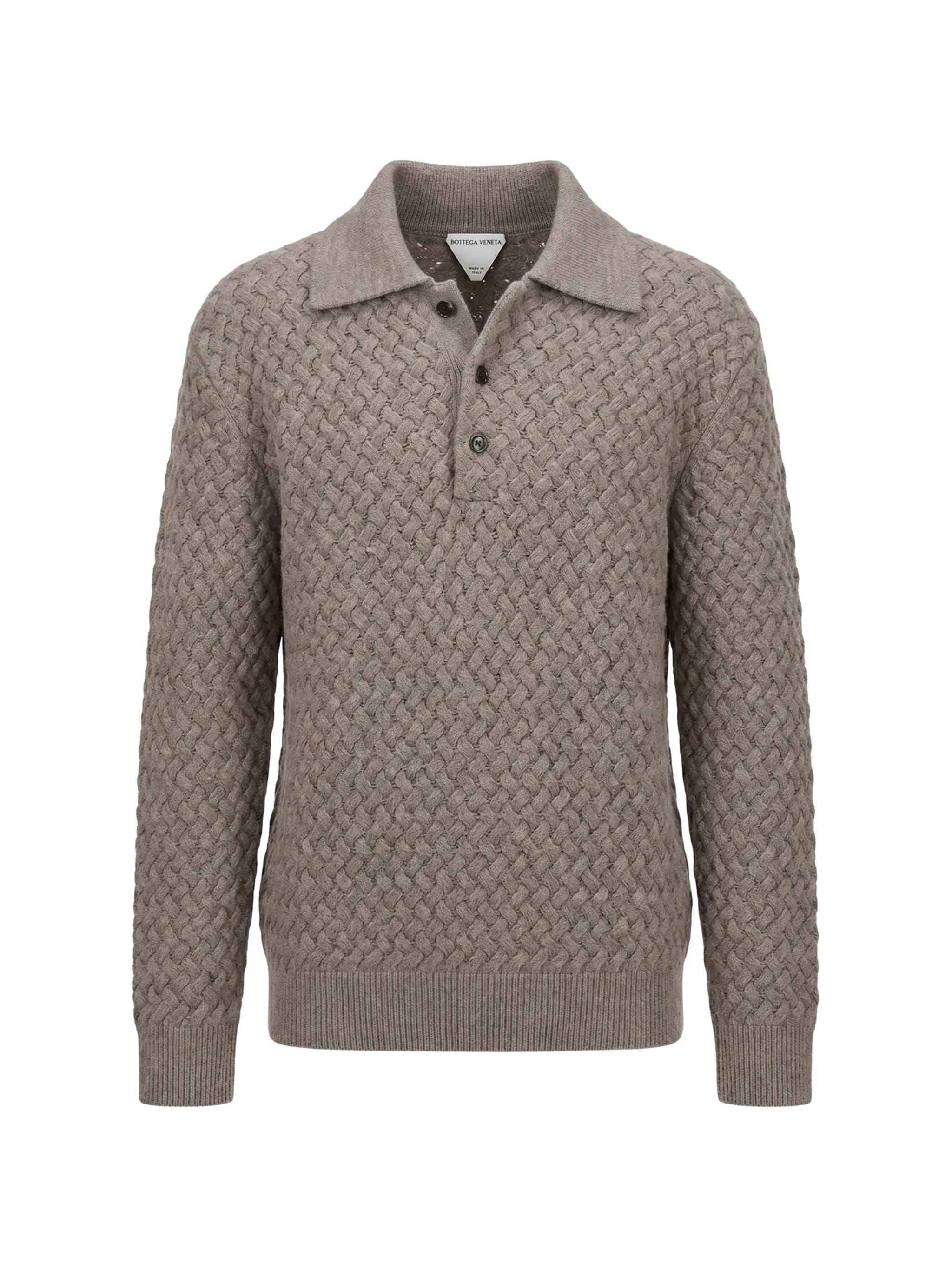 Bottega Veneta Intreccio - knit wool sweater