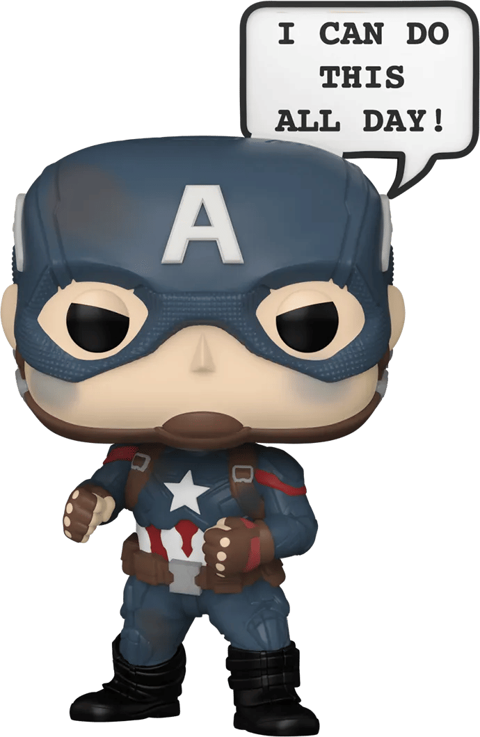 Funko Pop! Sayings - Captain America I Can Do This All Day Convention Exclusive Pop! Vinyl [RS]