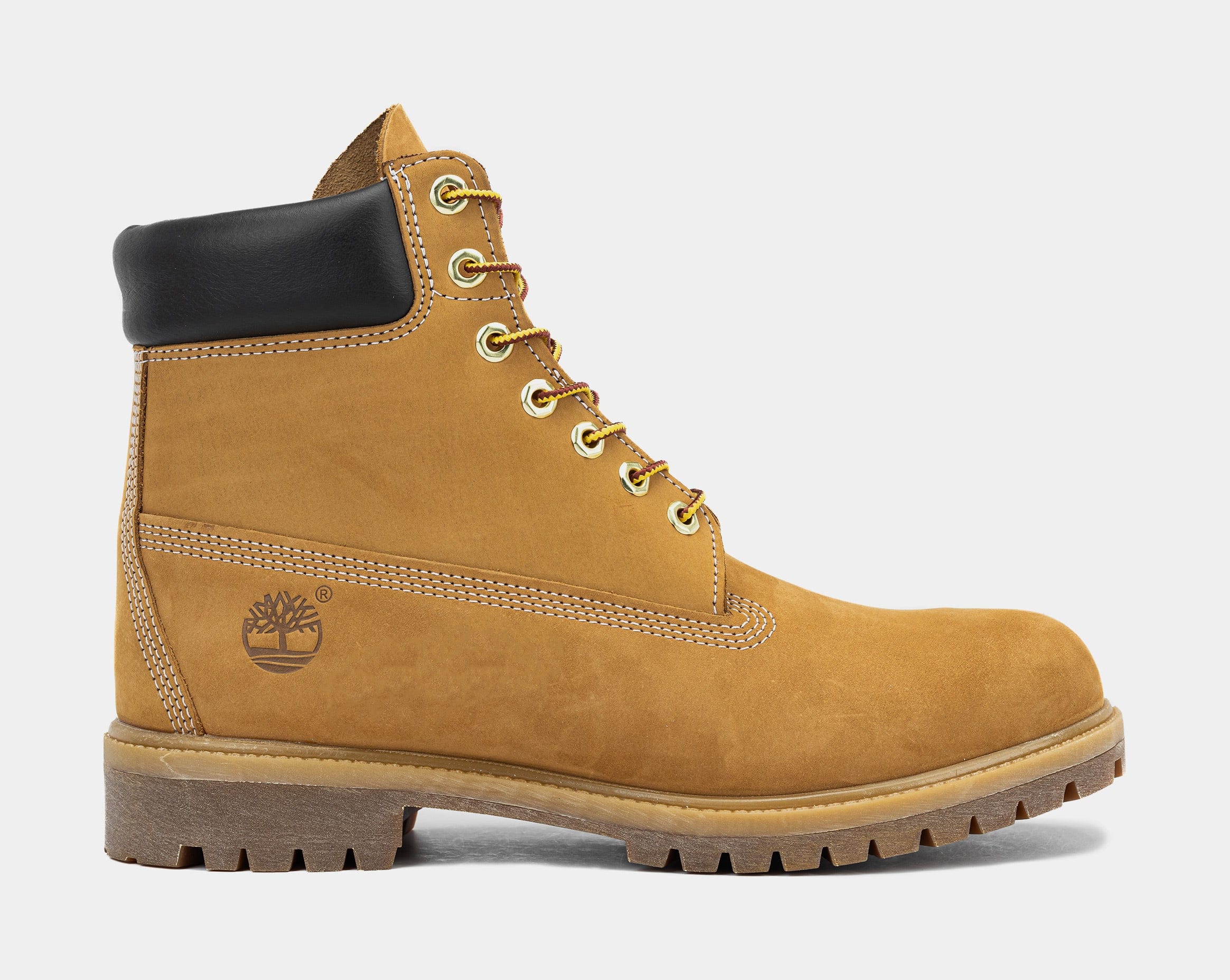 Timberland 6 Inch Wide Premium Mens Boot (Wheat)